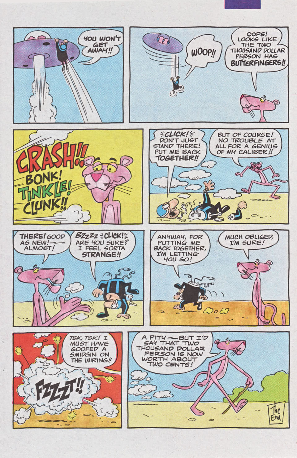 Read online Pink Panther comic -  Issue #9 - 9