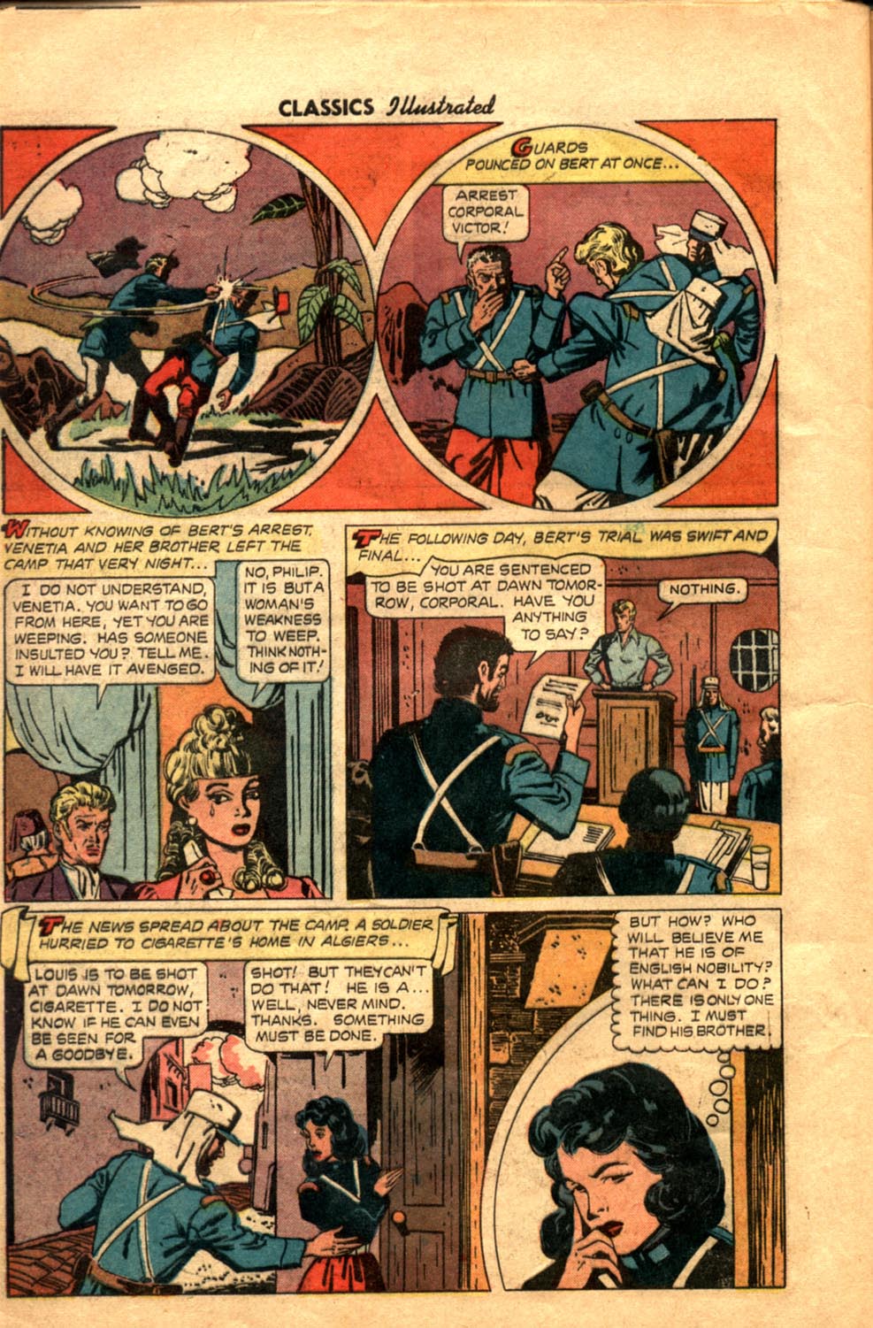 Read online Classics Illustrated comic -  Issue #86 - 42