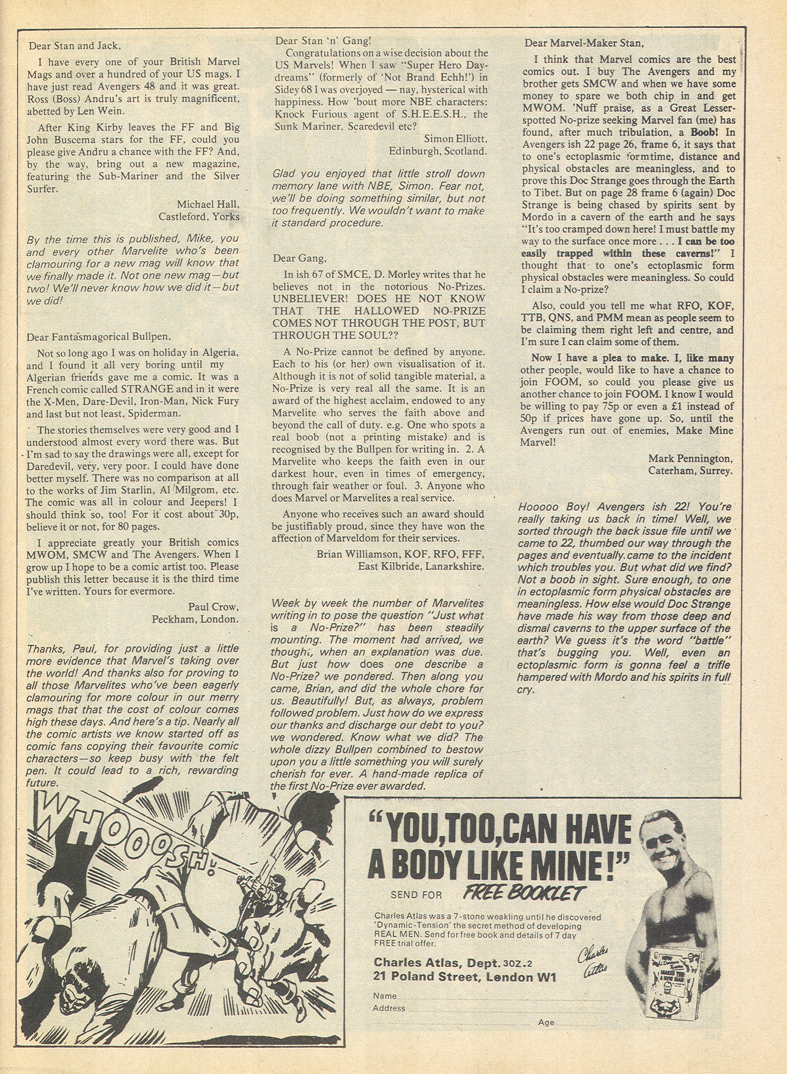 Read online The Avengers (1973) comic -  Issue #57 - 23