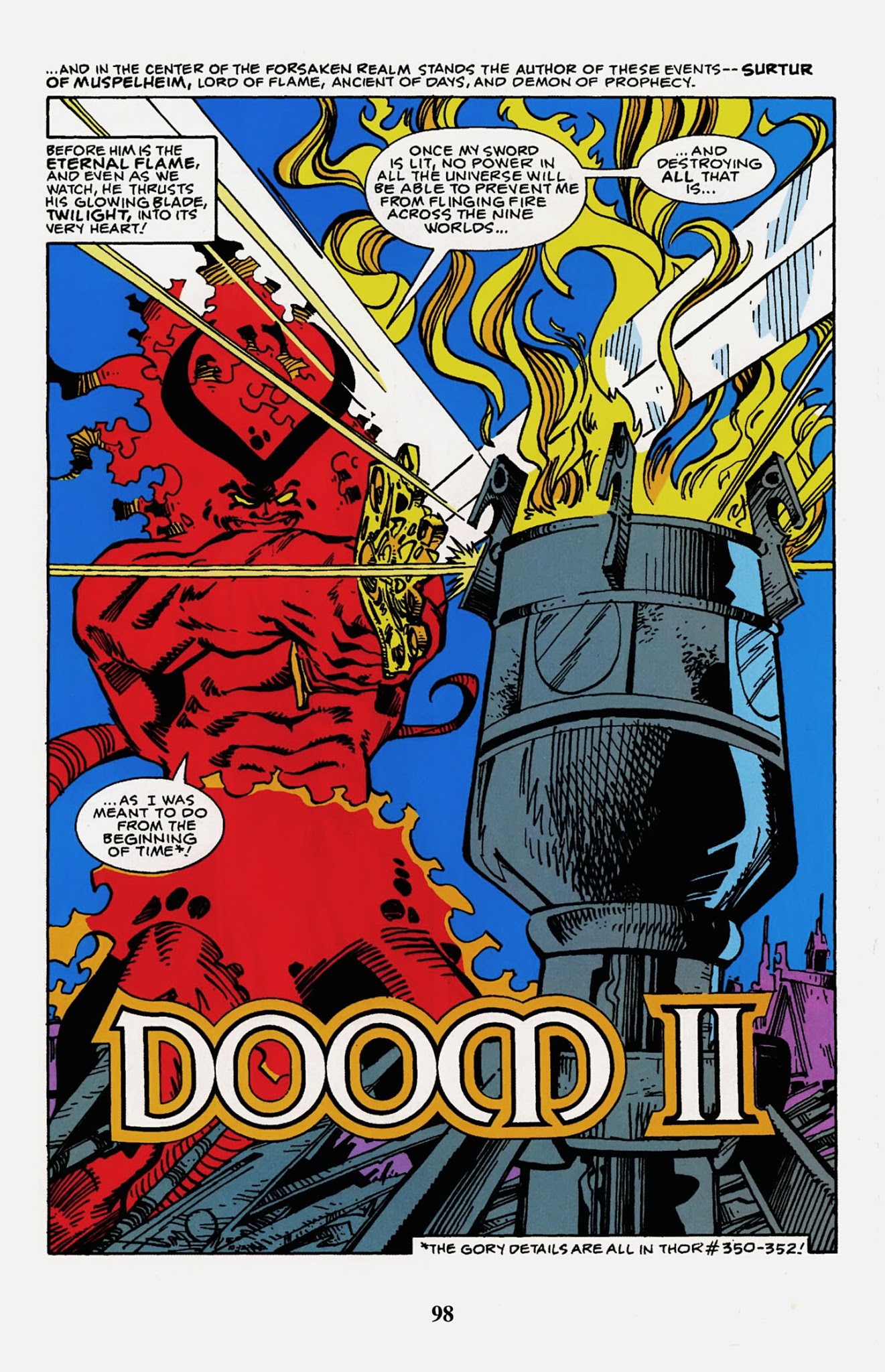 Read online Thor Visionaries: Walter Simonson comic -  Issue # TPB 2 - 100