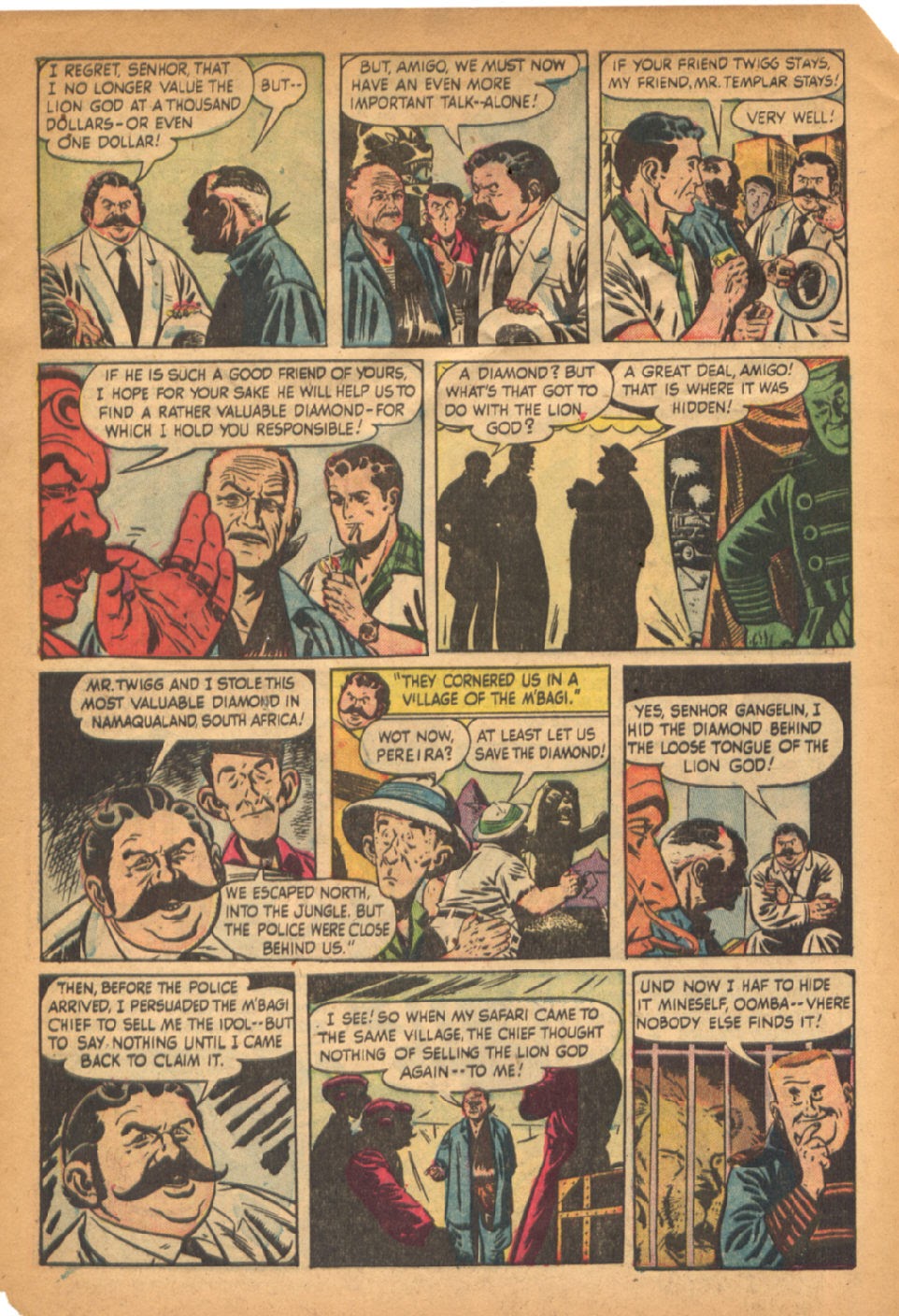 Read online The Saint (1947) comic -  Issue #12 - 8
