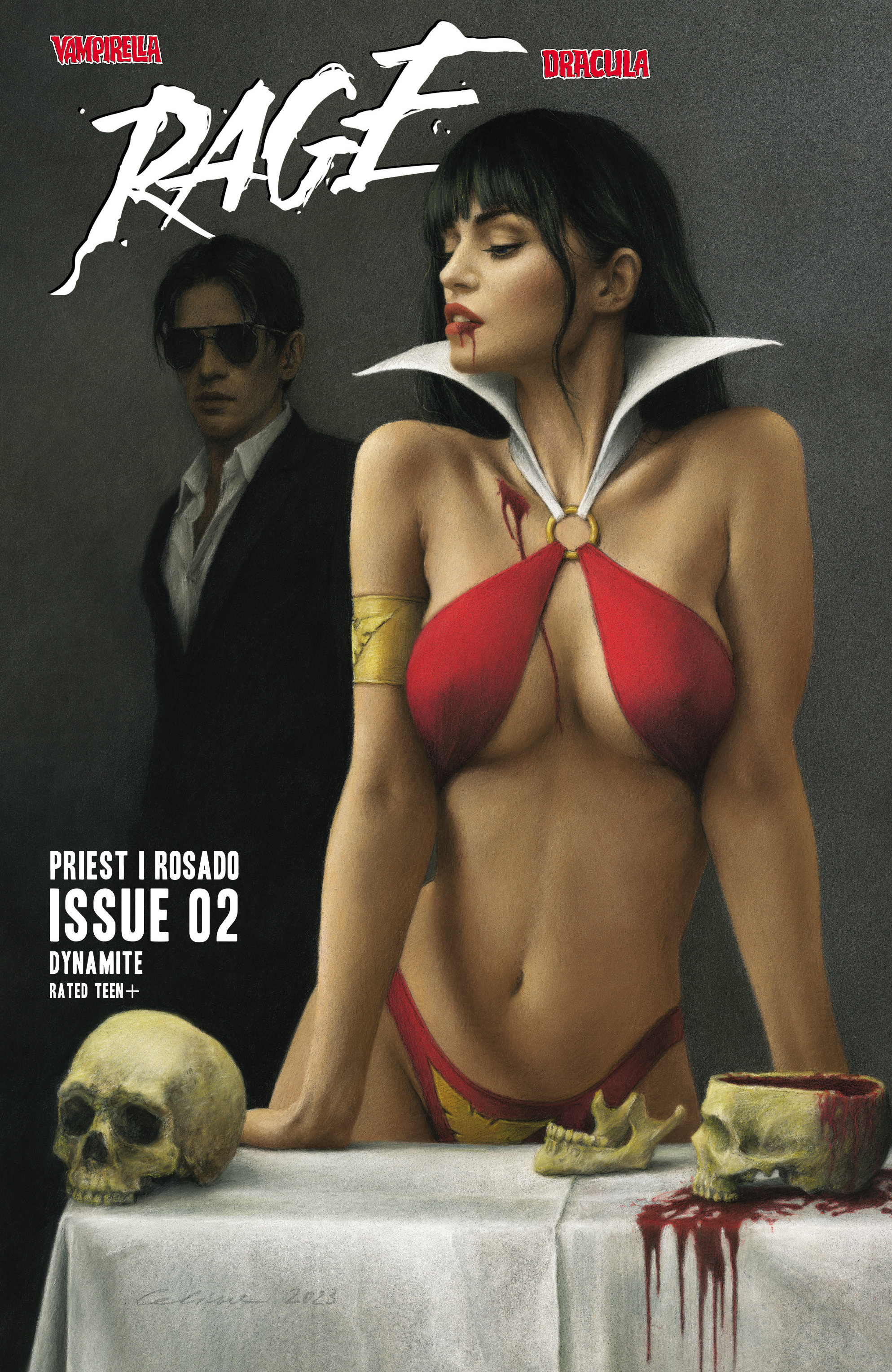 Read online Vampirella/Dracula: Rage comic -  Issue #2 - 2