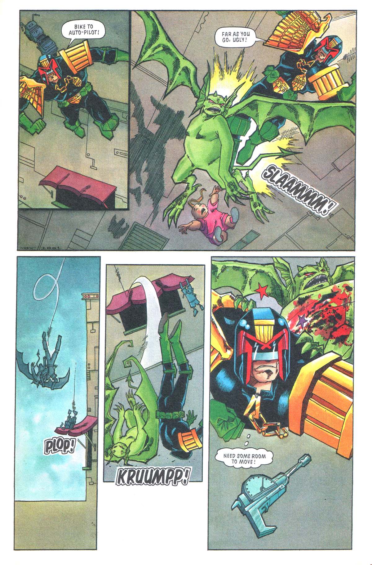 Read online Judge Dredd: The Megazine comic -  Issue #19 - 5