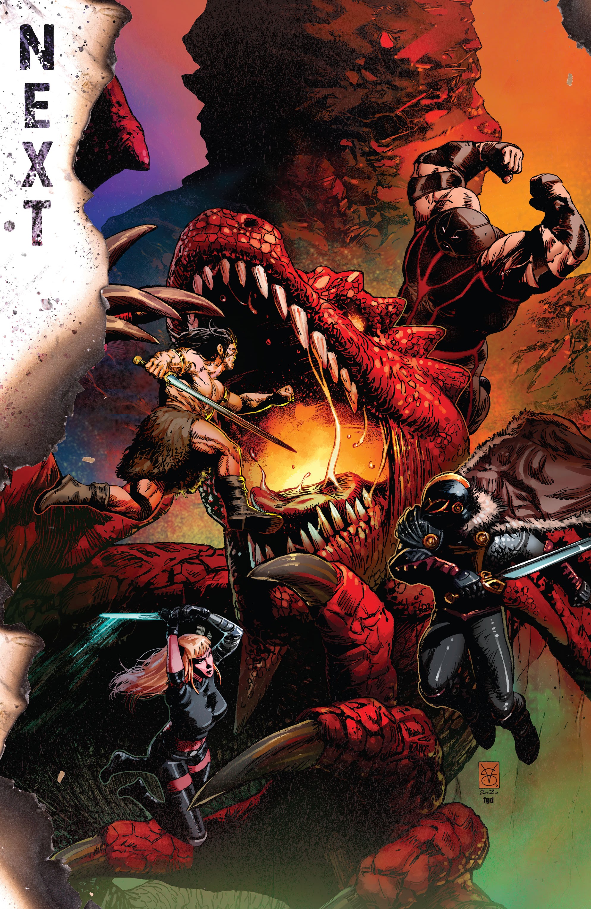 Read online Savage Avengers comic -  Issue #13 - 23