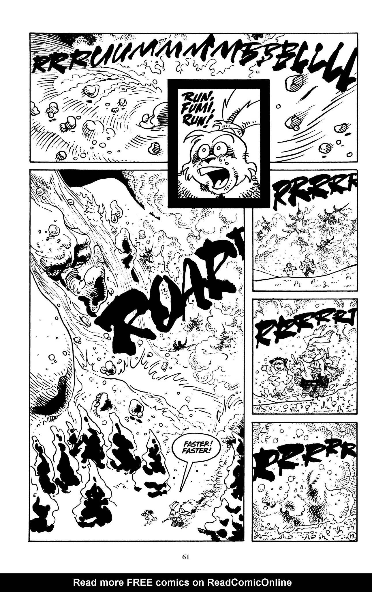 Read online The Usagi Yojimbo Saga comic -  Issue # TPB 2 - 61
