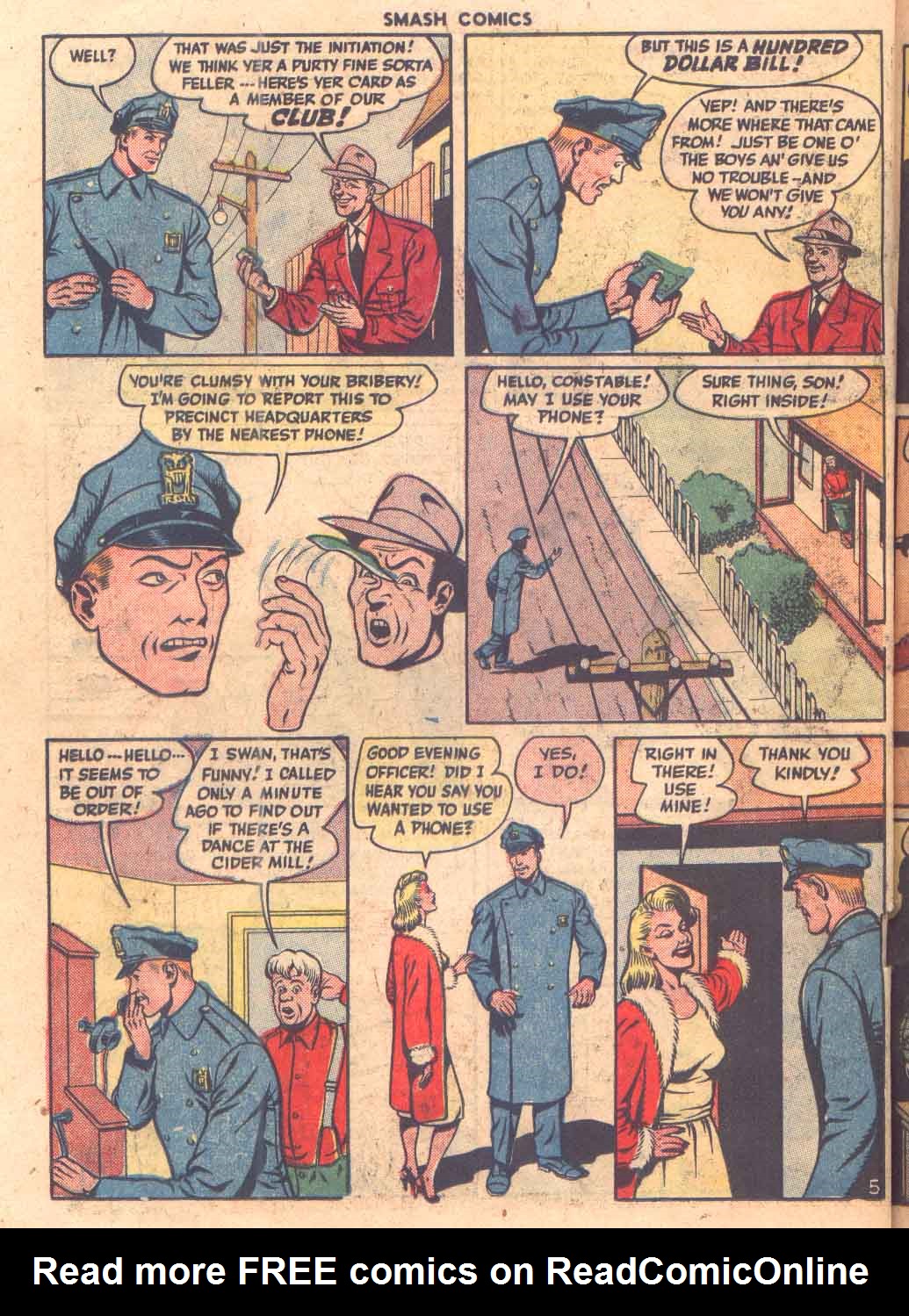 Read online Smash Comics comic -  Issue #70 - 38