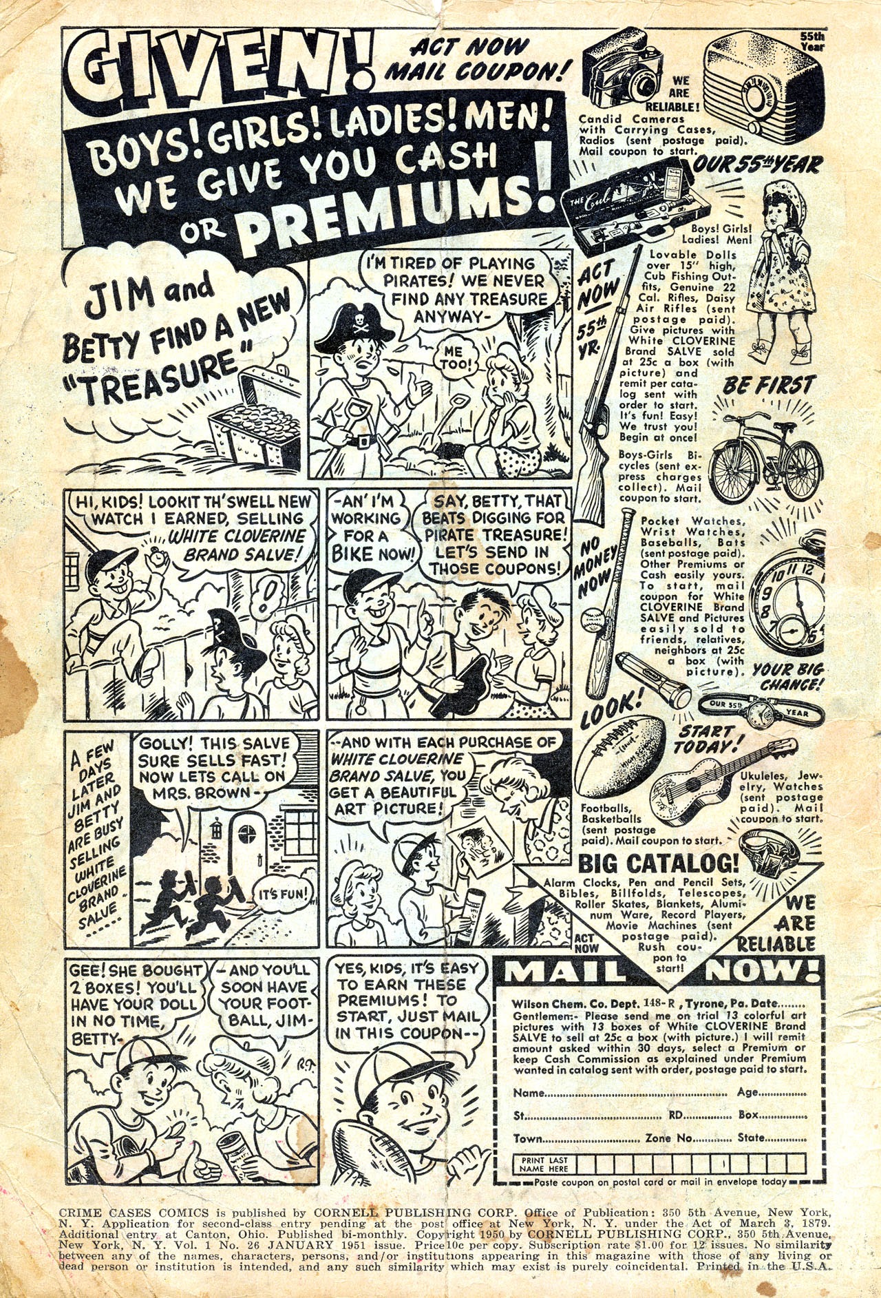 Read online Crime Cases Comics (1950) comic -  Issue #26 - 2