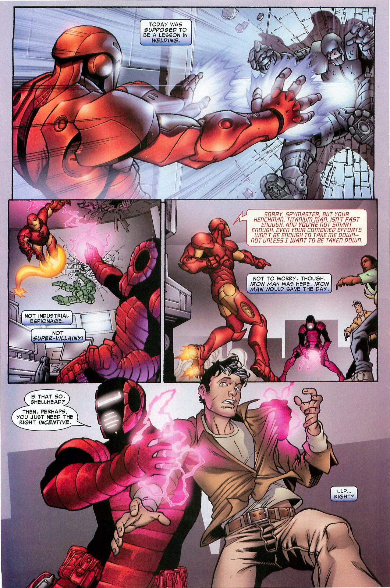 Read online American Welding Society Iron Man Special comic -  Issue # Full - 4