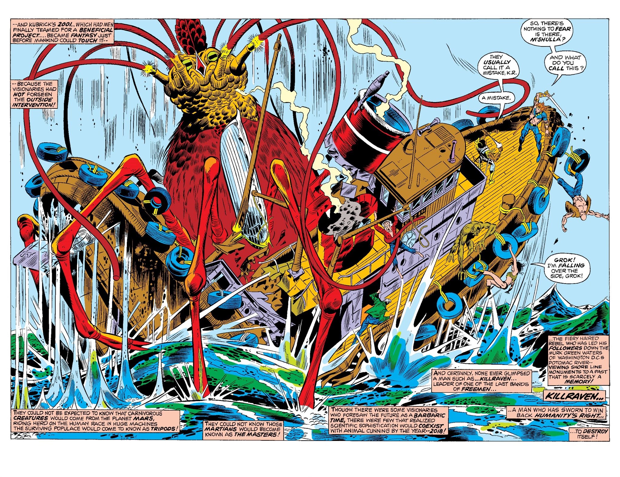 Read online Killraven Epic Collection: Warrior of the Worlds comic -  Issue # TPB (Part 1) - 89