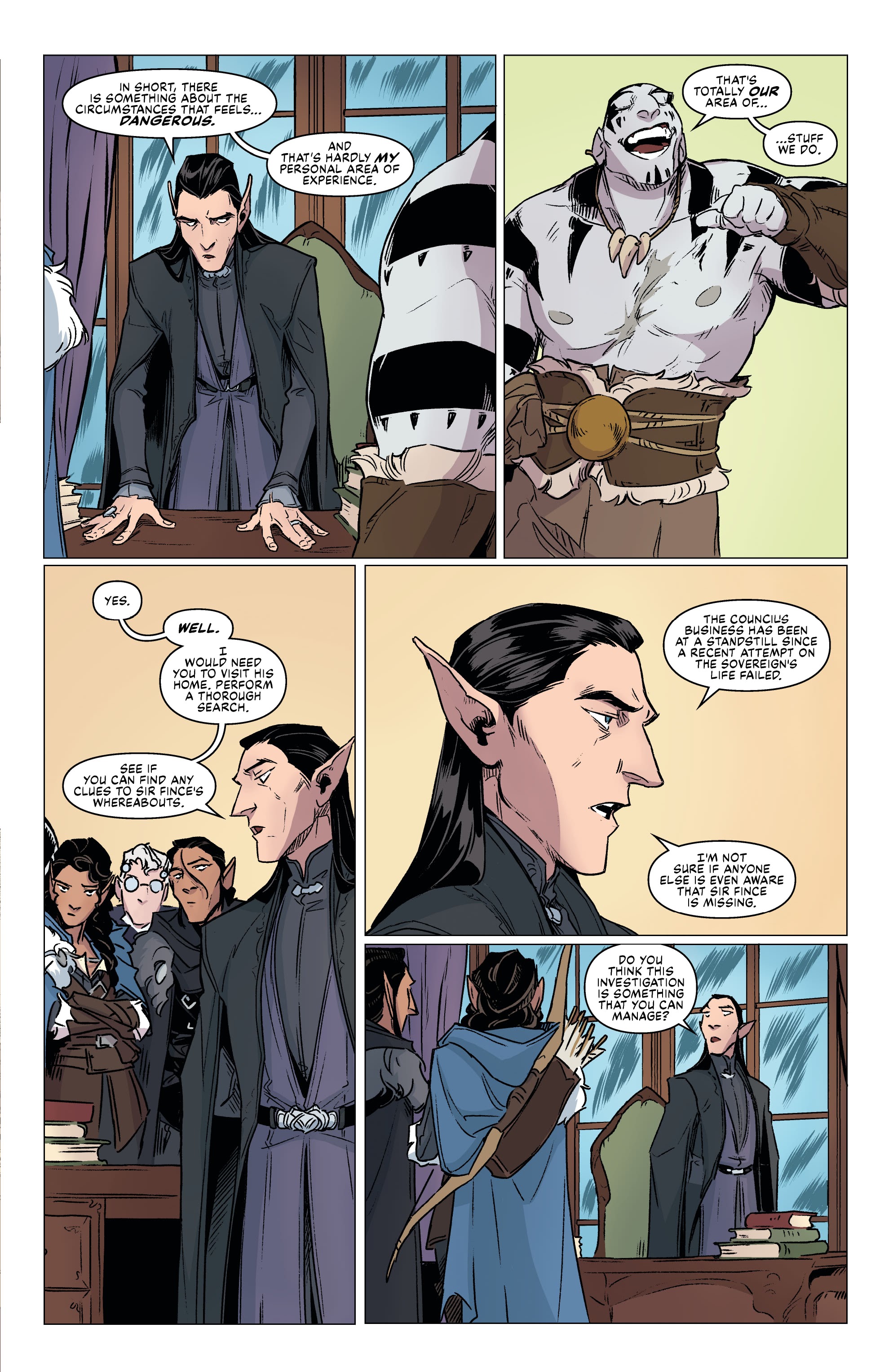 Read online Critical Role: Vox Machina Origins III comic -  Issue #6 - 15