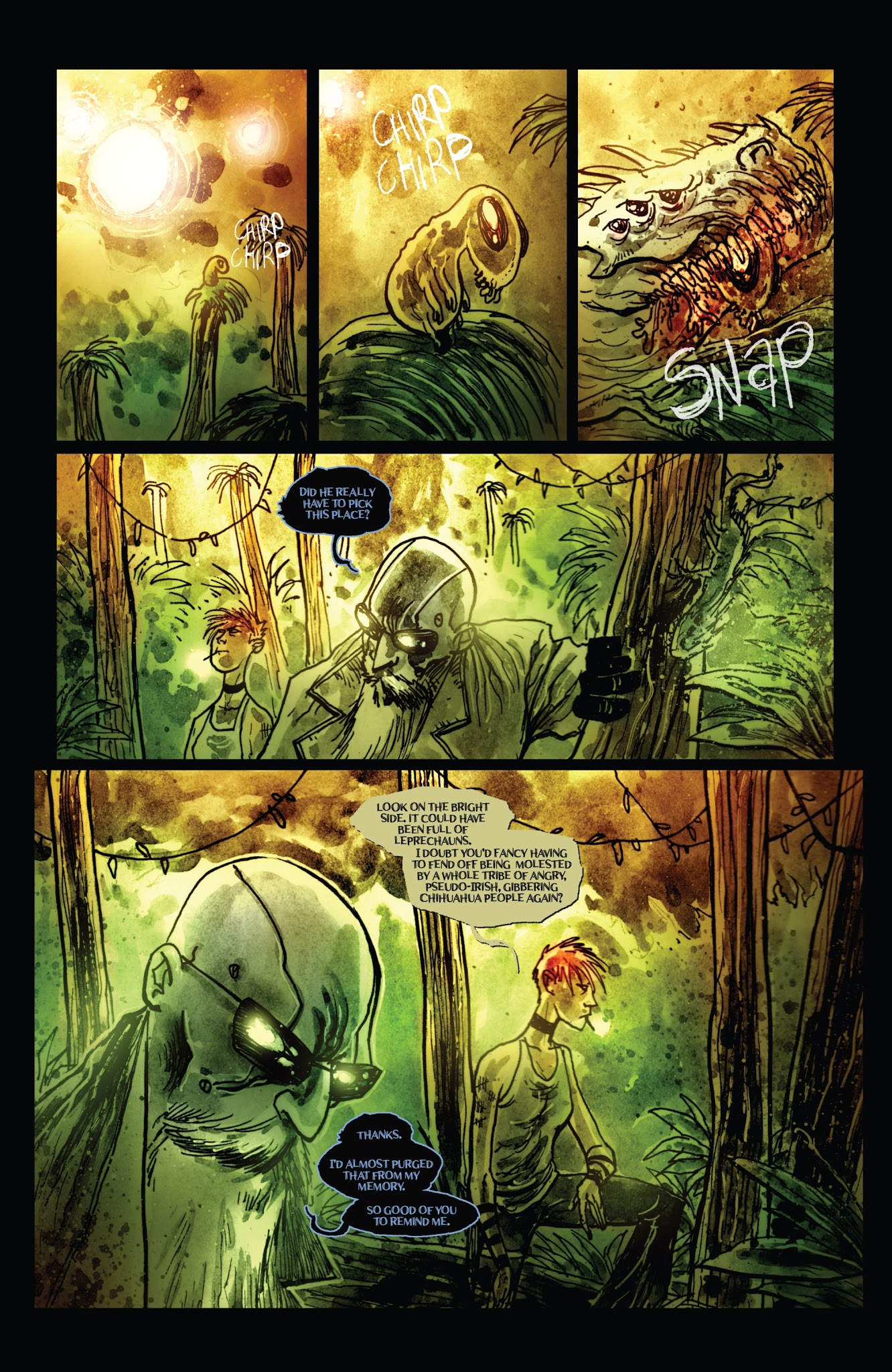 Read online Wormwood Gentleman Corpse: Mr. Wormwood Goes To Washington comic -  Issue #1 - 10