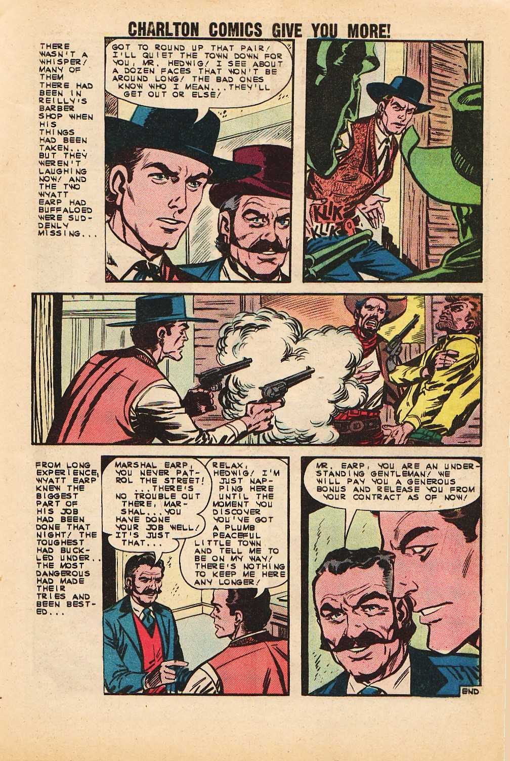 Read online Wyatt Earp Frontier Marshal comic -  Issue #48 - 9