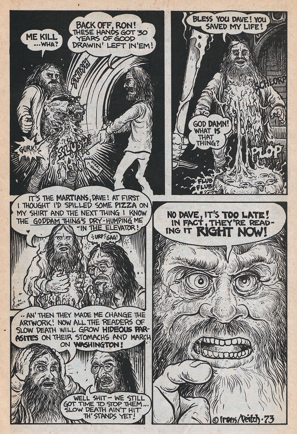 Read online Slow Death comic -  Issue #5 - 7