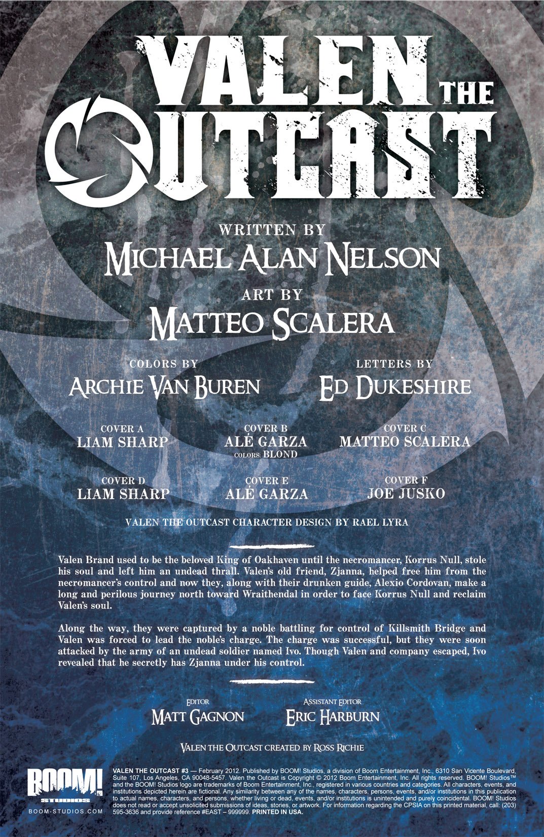 Read online Valen the Outcast comic -  Issue #3 - 7