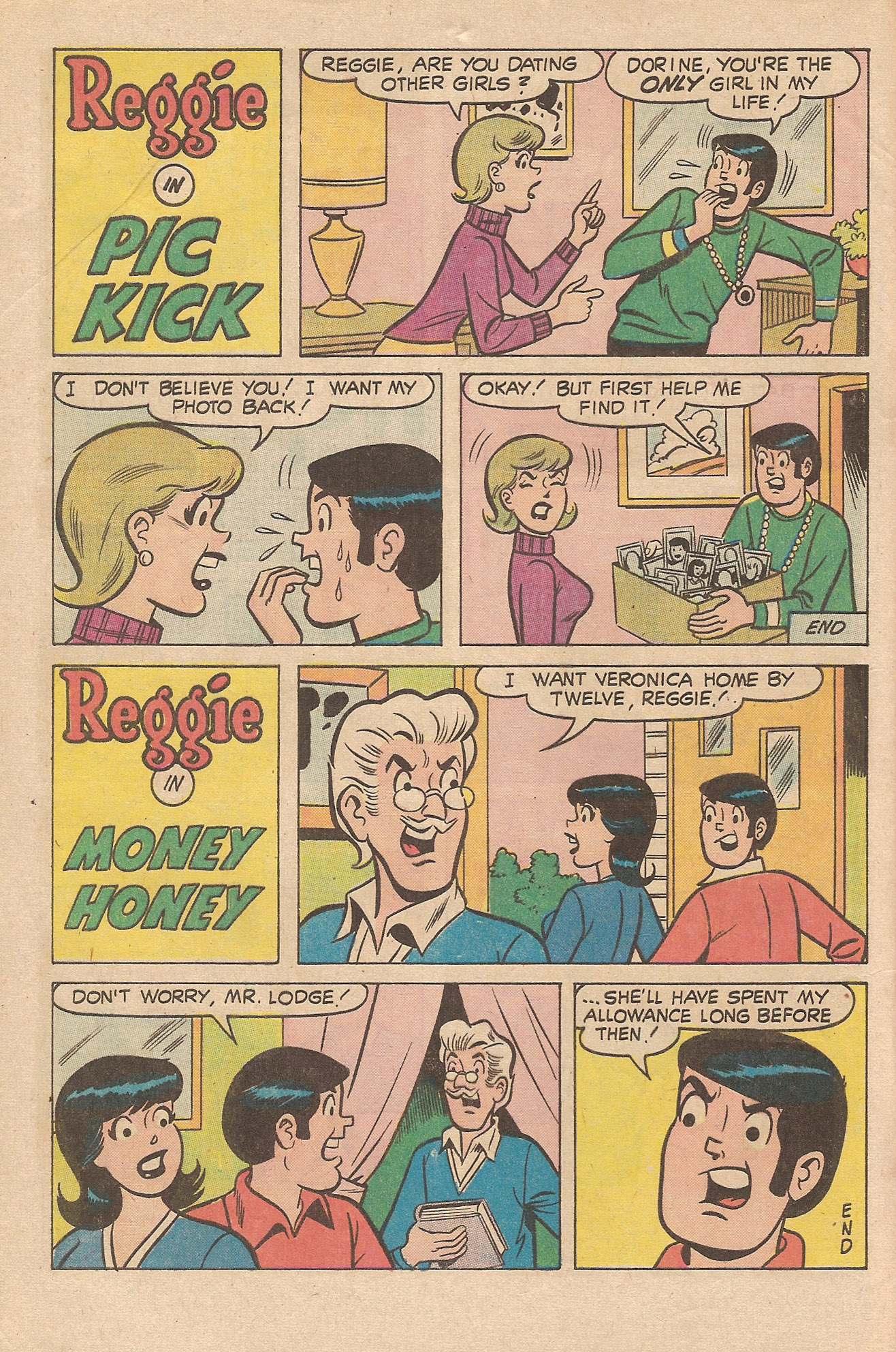 Read online Reggie's Wise Guy Jokes comic -  Issue #28 - 4