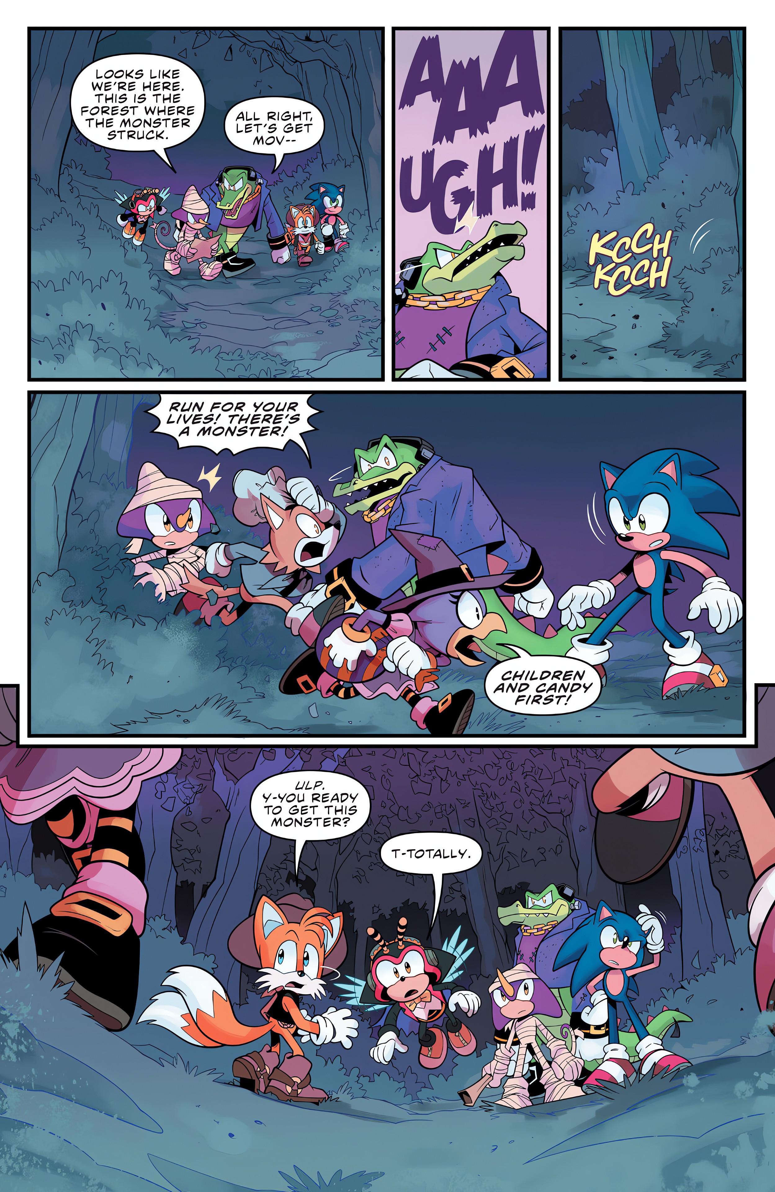 Read online Sonic the Hedgehog (2018) comic -  Issue # _Halloween Special - 10