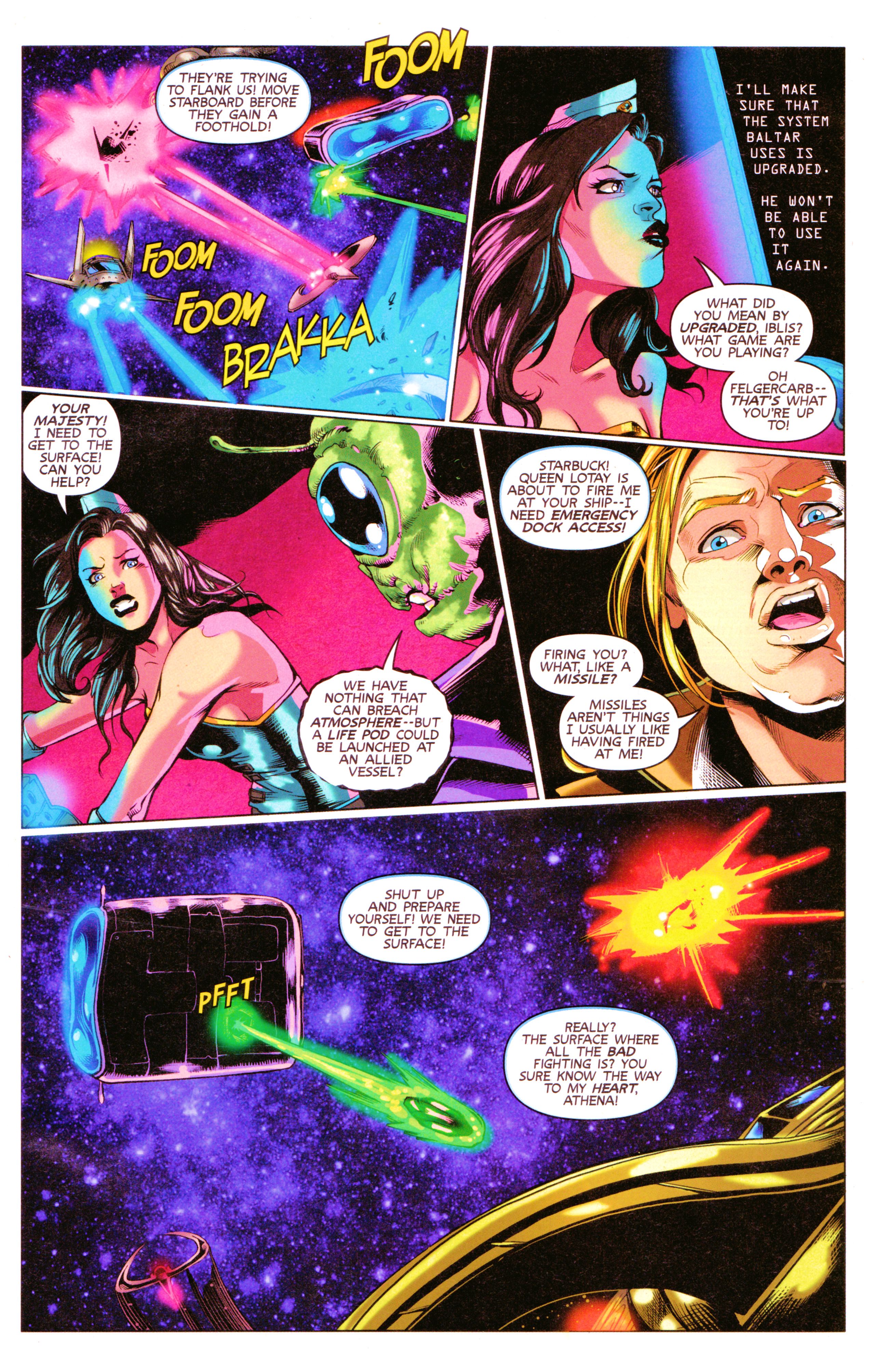 Read online Steampunk Battlestar Galactica 1880 comic -  Issue #4 - 13