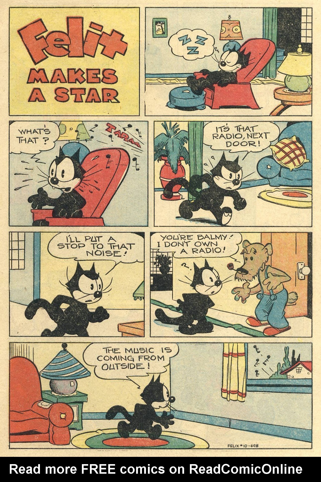 Read online Felix the Cat (1948) comic -  Issue #10 - 3