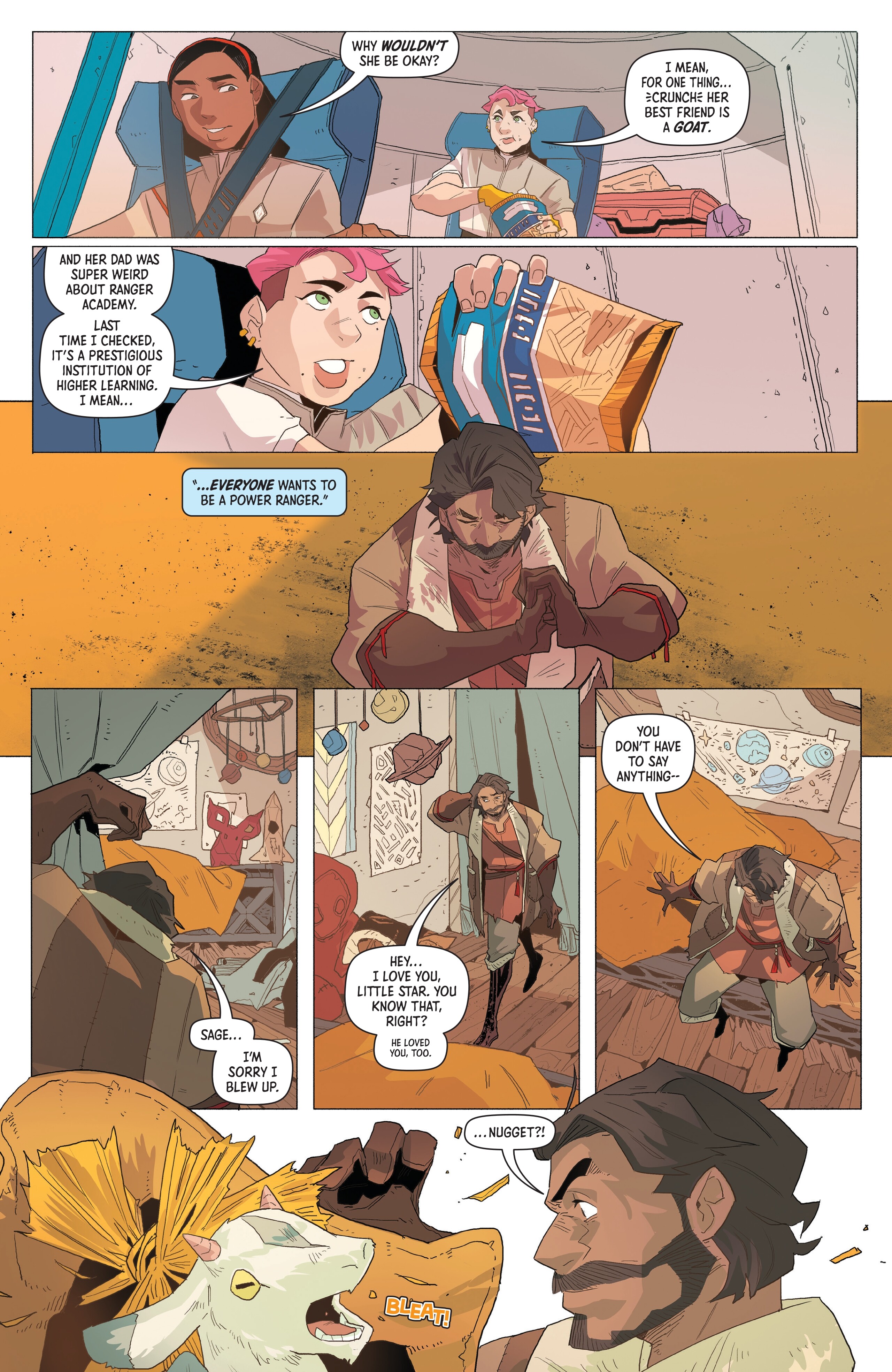 Read online Ranger Academy comic -  Issue #1 - 21