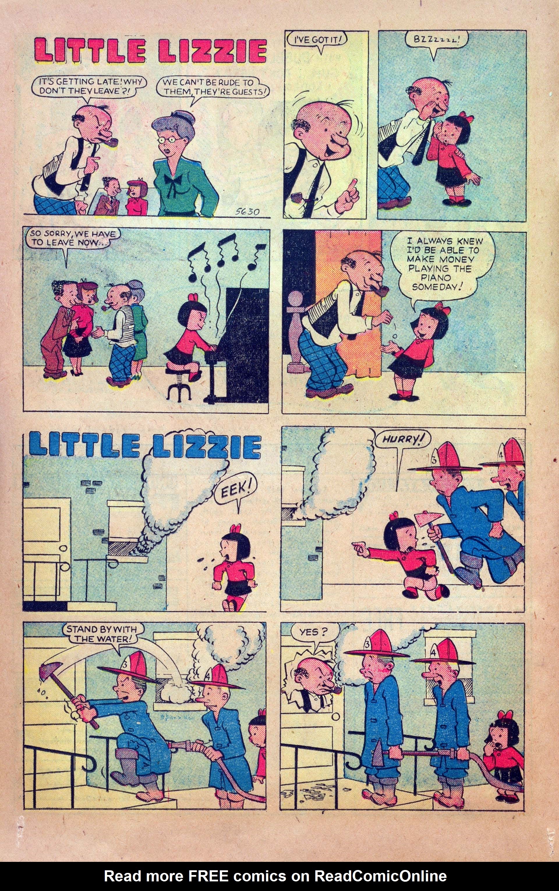 Read online Little Lizzie (1949) comic -  Issue #4 - 14