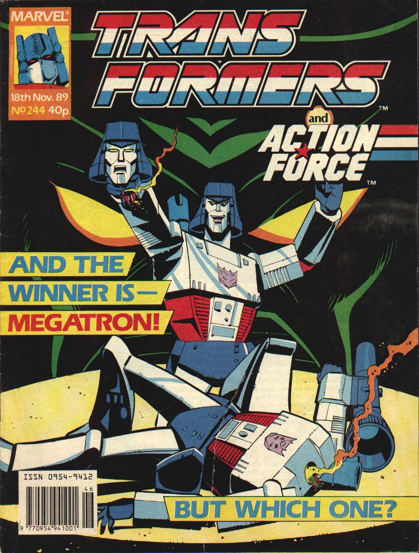 Read online The Transformers (UK) comic -  Issue #244 - 1