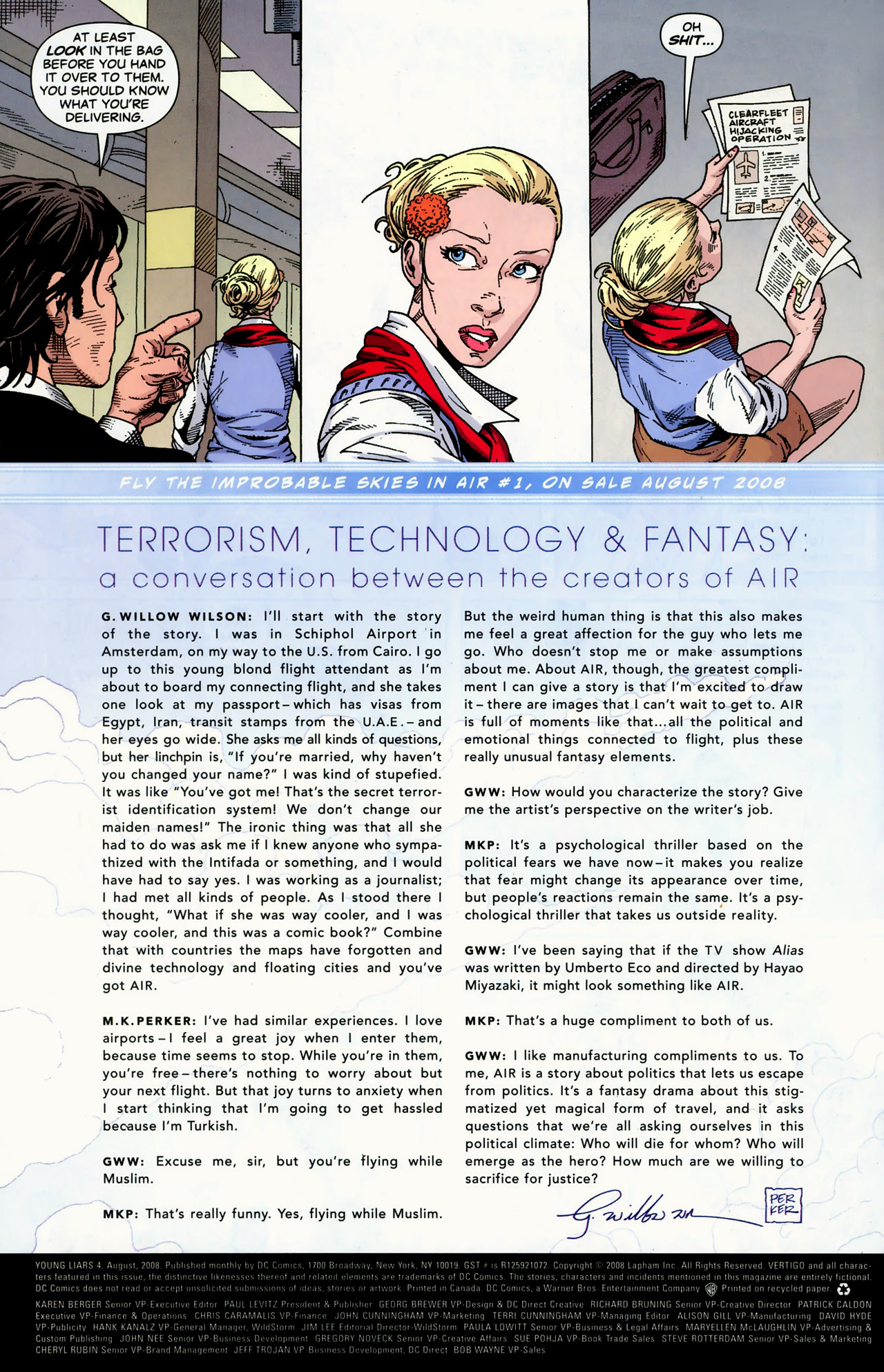 Read online Young Liars comic -  Issue #4 - 31