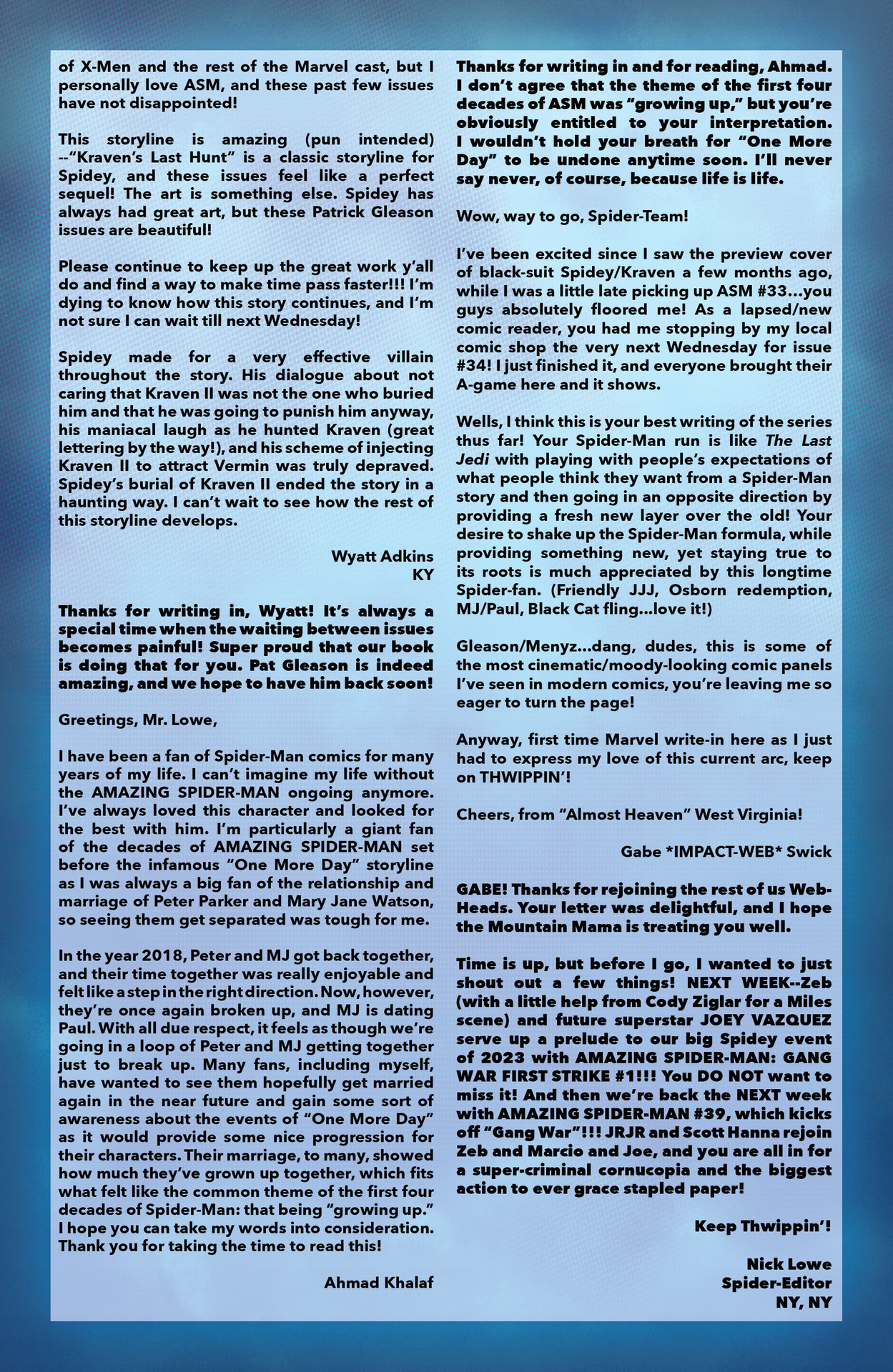 Read online Amazing Spider-Man (2022) comic -  Issue #38 - 24
