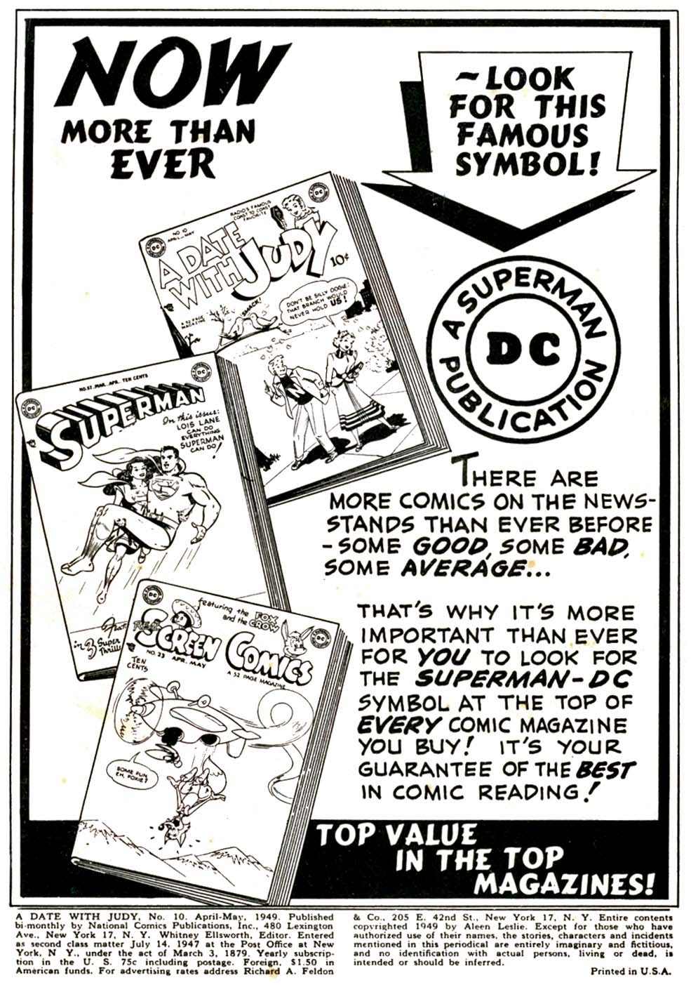 Read online A Date with Judy comic -  Issue #10 - 2