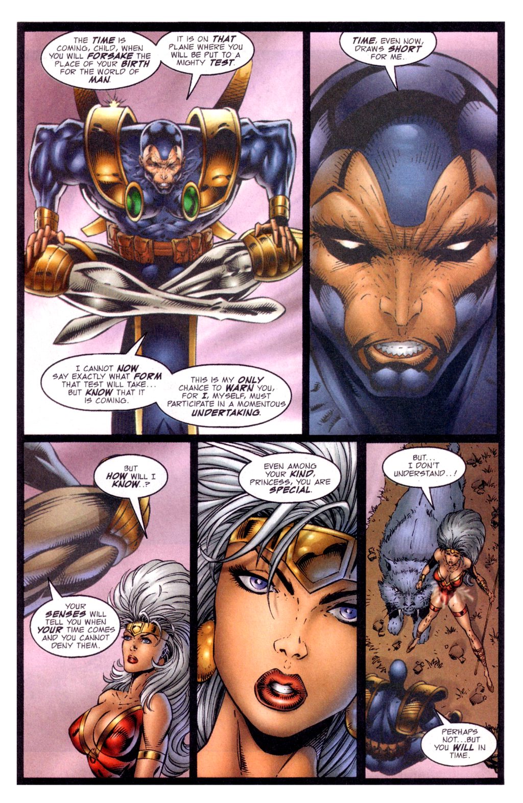 Read online Glory & Friends Christmas Special comic -  Issue # Full - 5