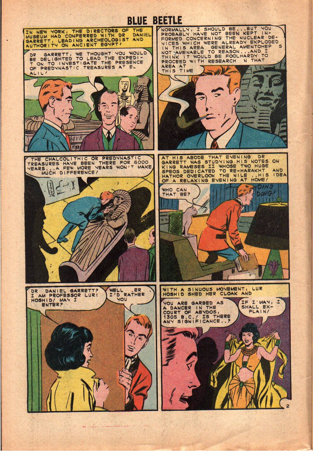 Read online Blue Beetle (1964) comic -  Issue #1 - 4