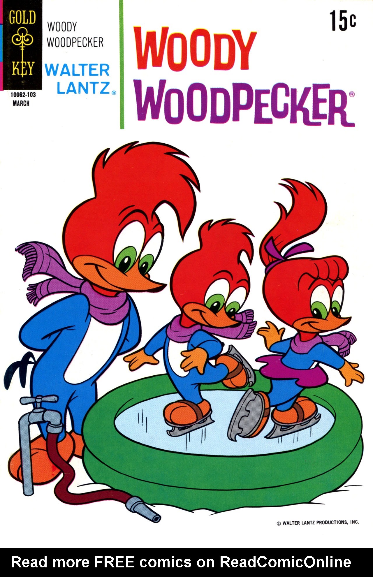Read online Walter Lantz Woody Woodpecker (1962) comic -  Issue #116 - 1