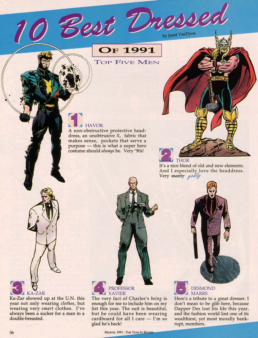 Read online Marvel: The Year-in-Review comic -  Issue #3 - 37
