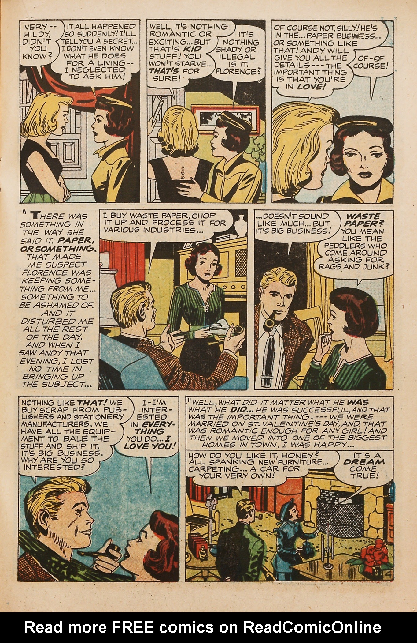 Read online Young Love (1949) comic -  Issue #70 - 15