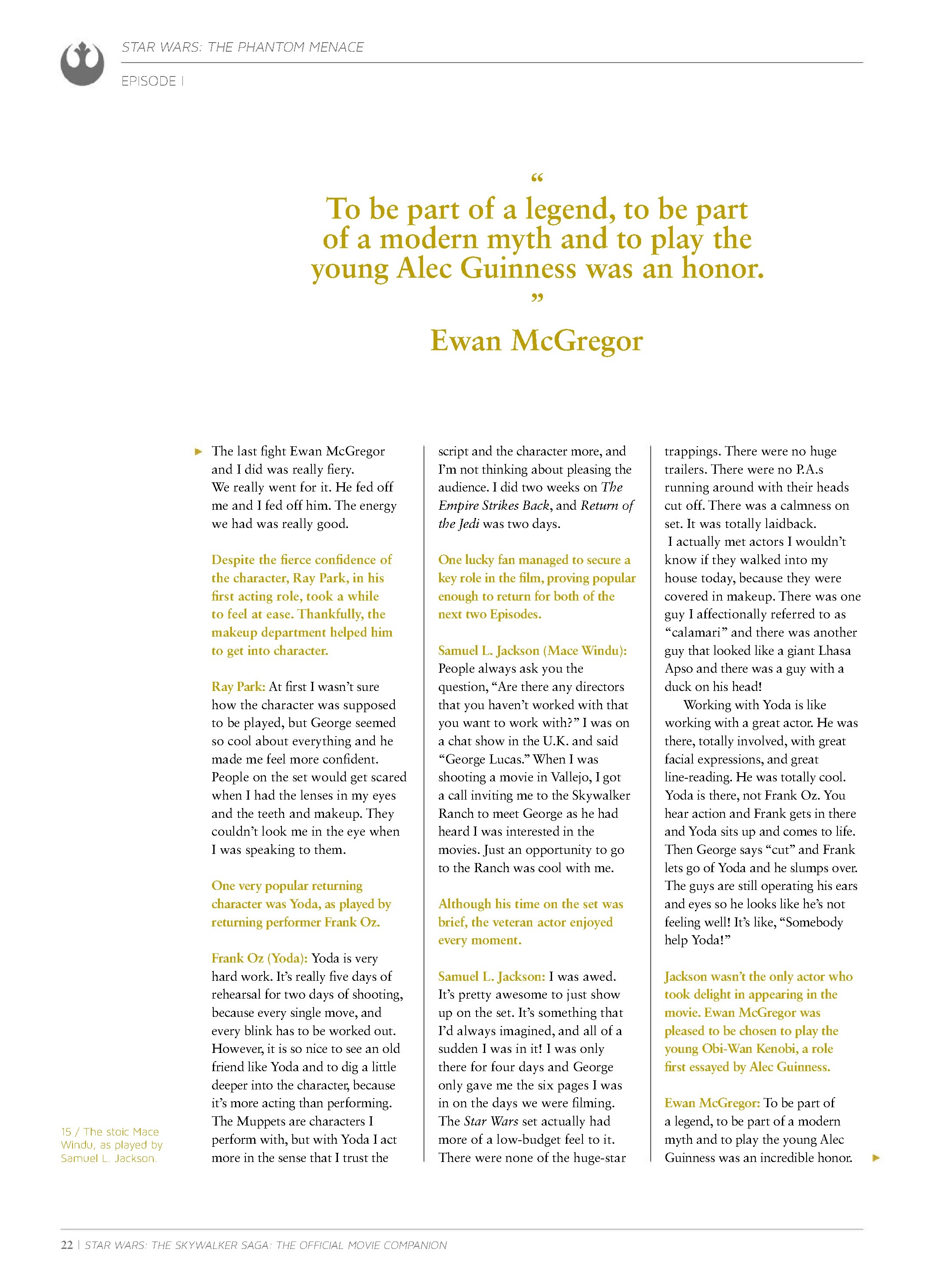 Read online Star Wars: The Skywalker Saga The Official Collector's Edition Book comic -  Issue # TPB (Part 1) - 22