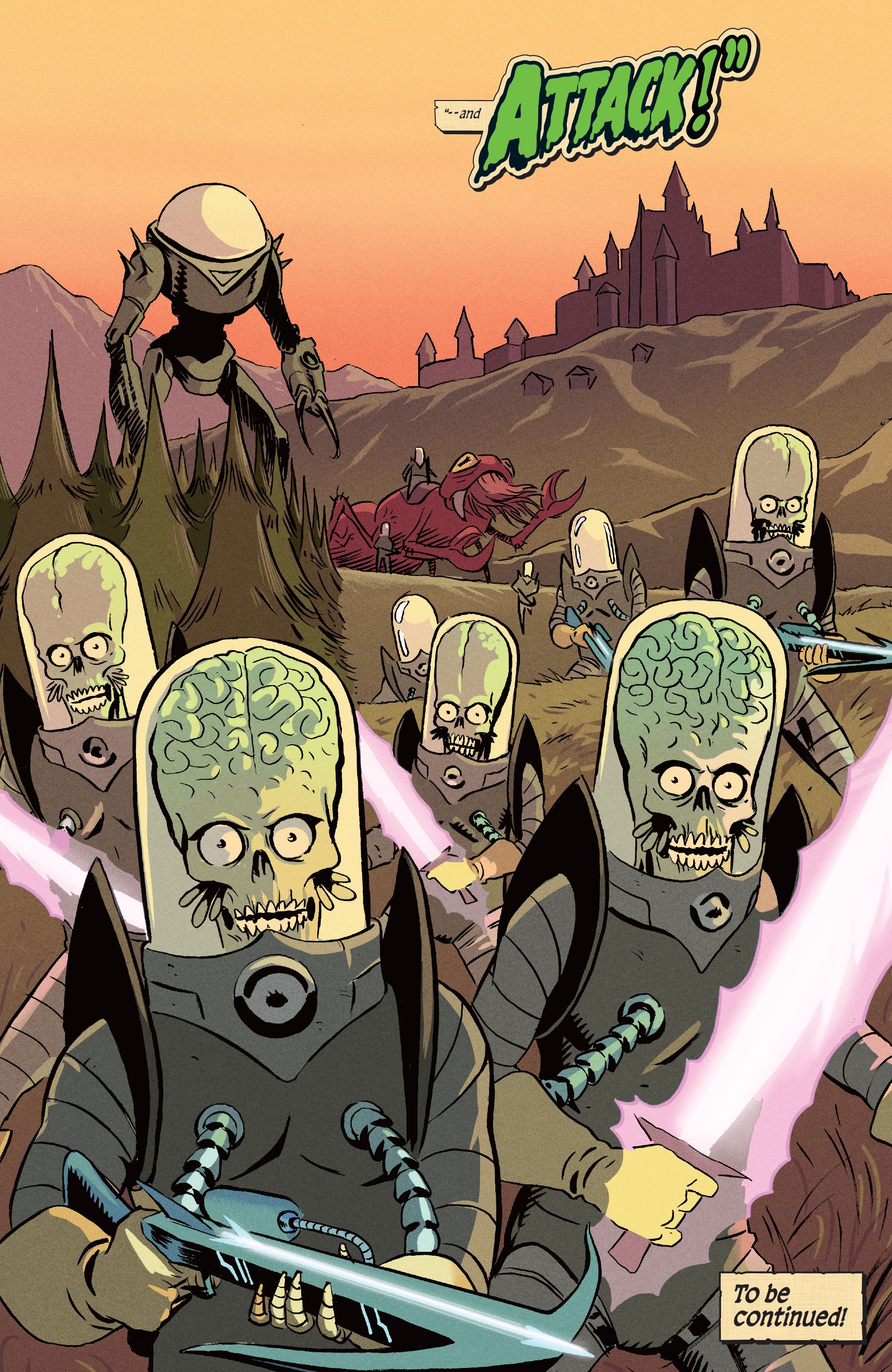 Read online Mars Attacks Red Sonja comic Issue 1