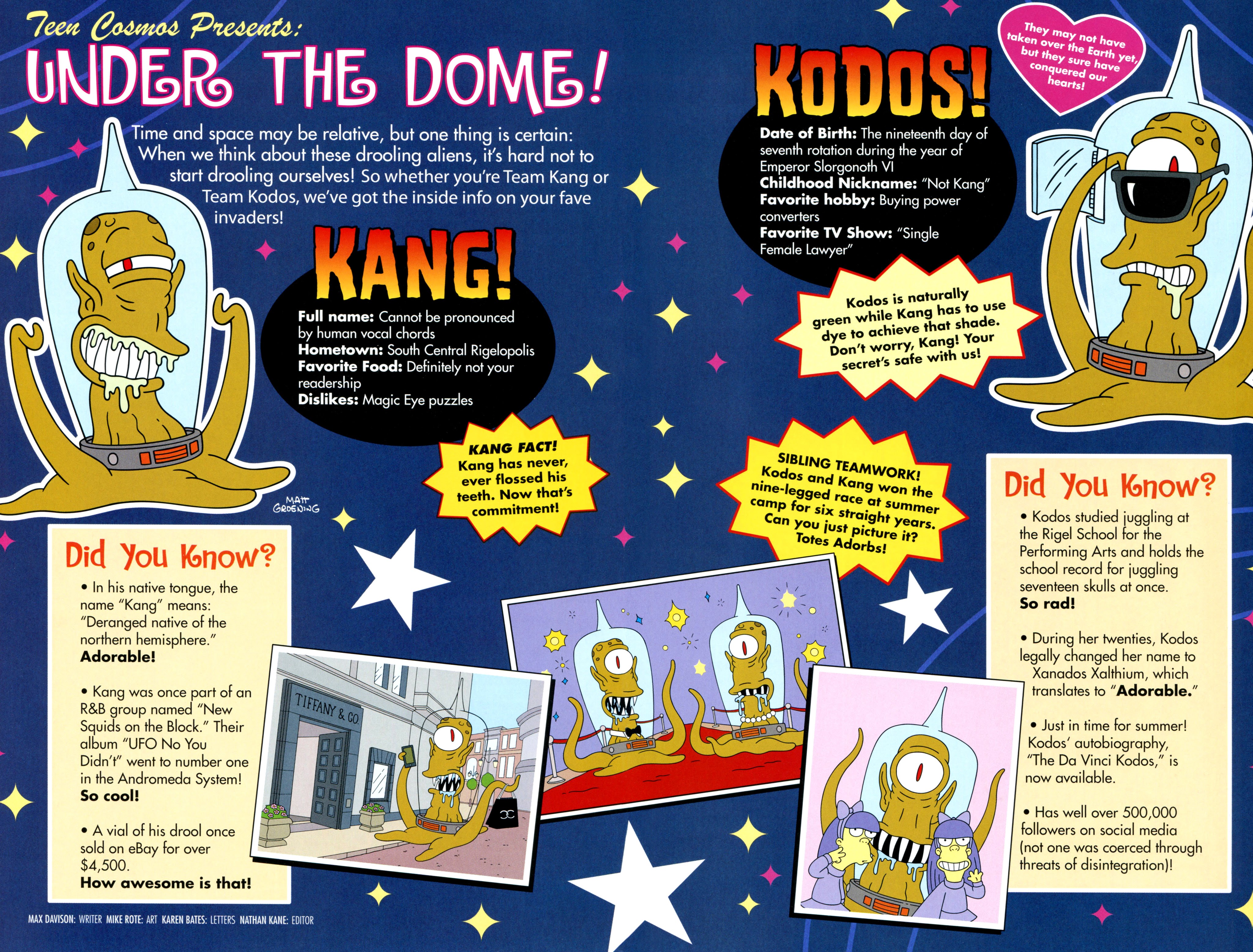 Read online Kang & Kodos! comic -  Issue # Full - 16