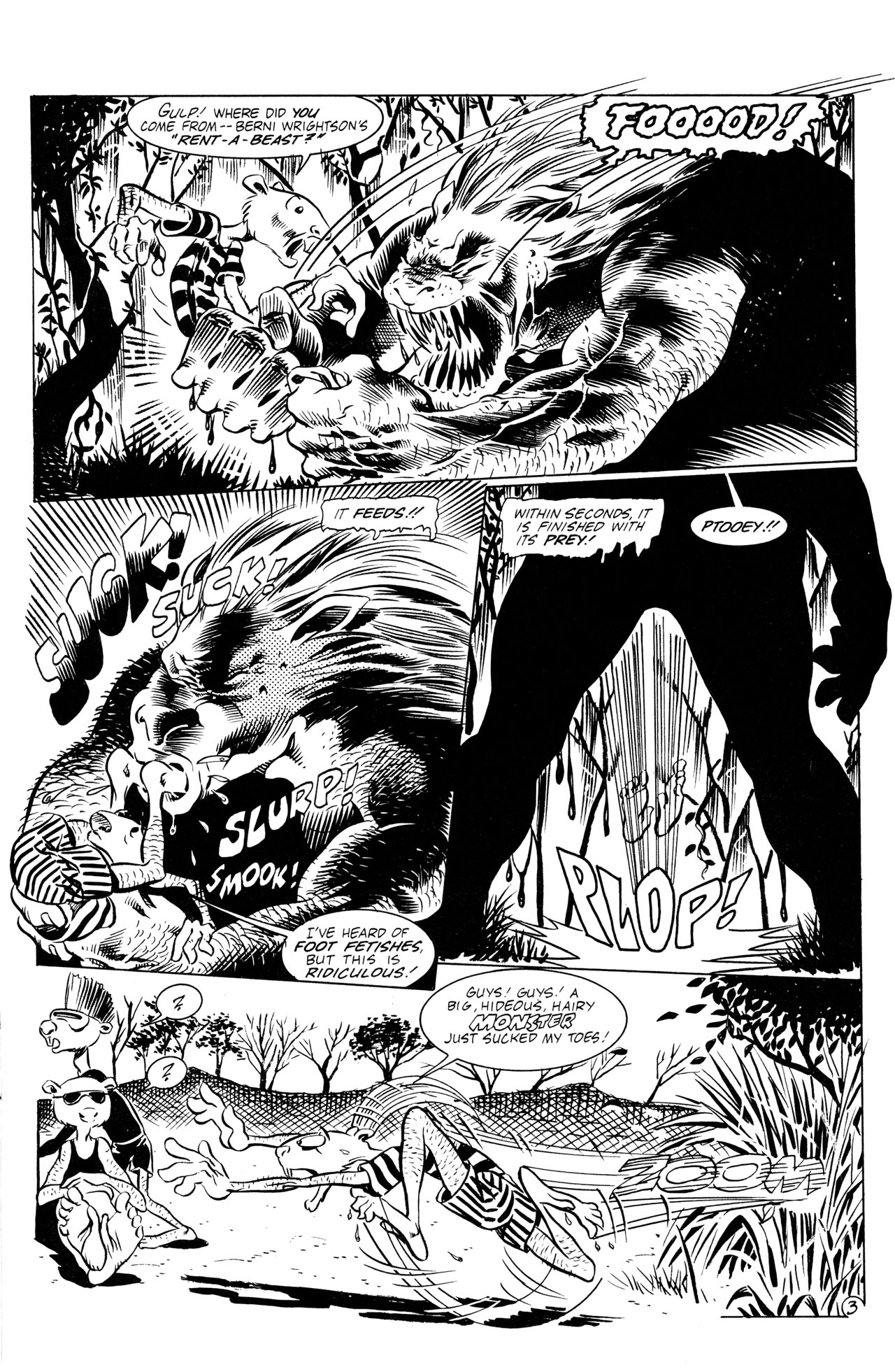 Read online Adolescent Radioactive Black Belt Hamsters comic -  Issue #7 - 5