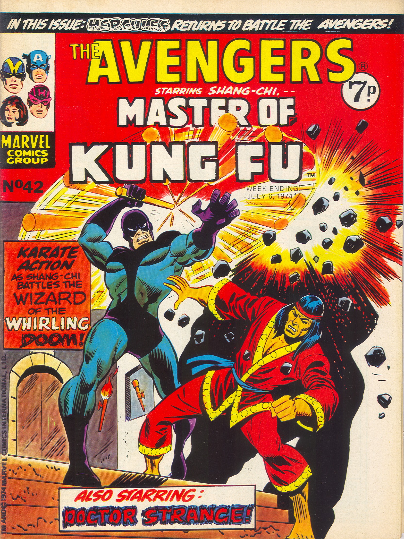 Read online The Avengers (1973) comic -  Issue #42 - 1