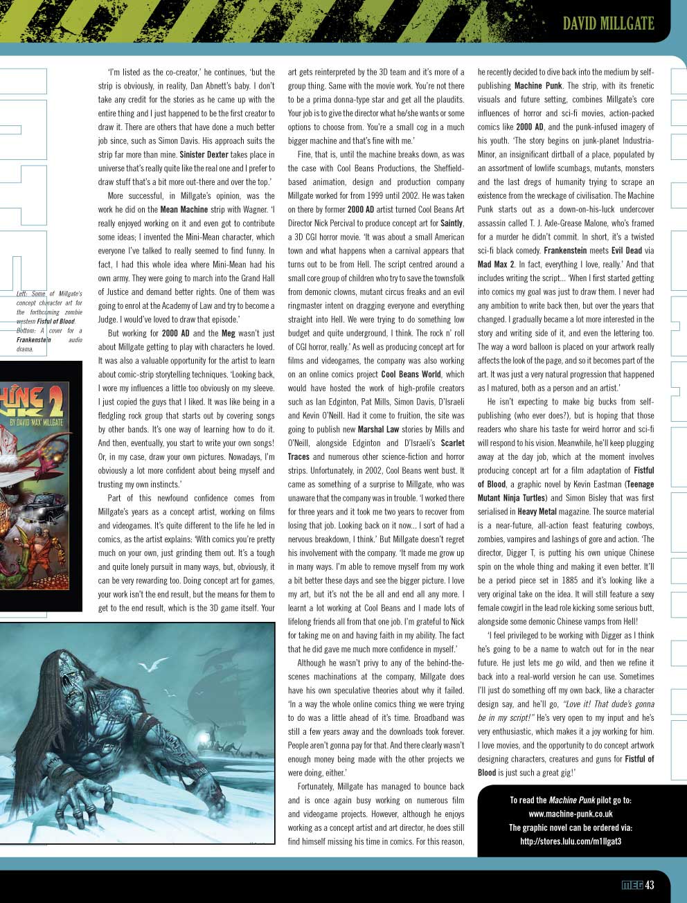 Read online Judge Dredd Megazine (Vol. 5) comic -  Issue #291 - 42