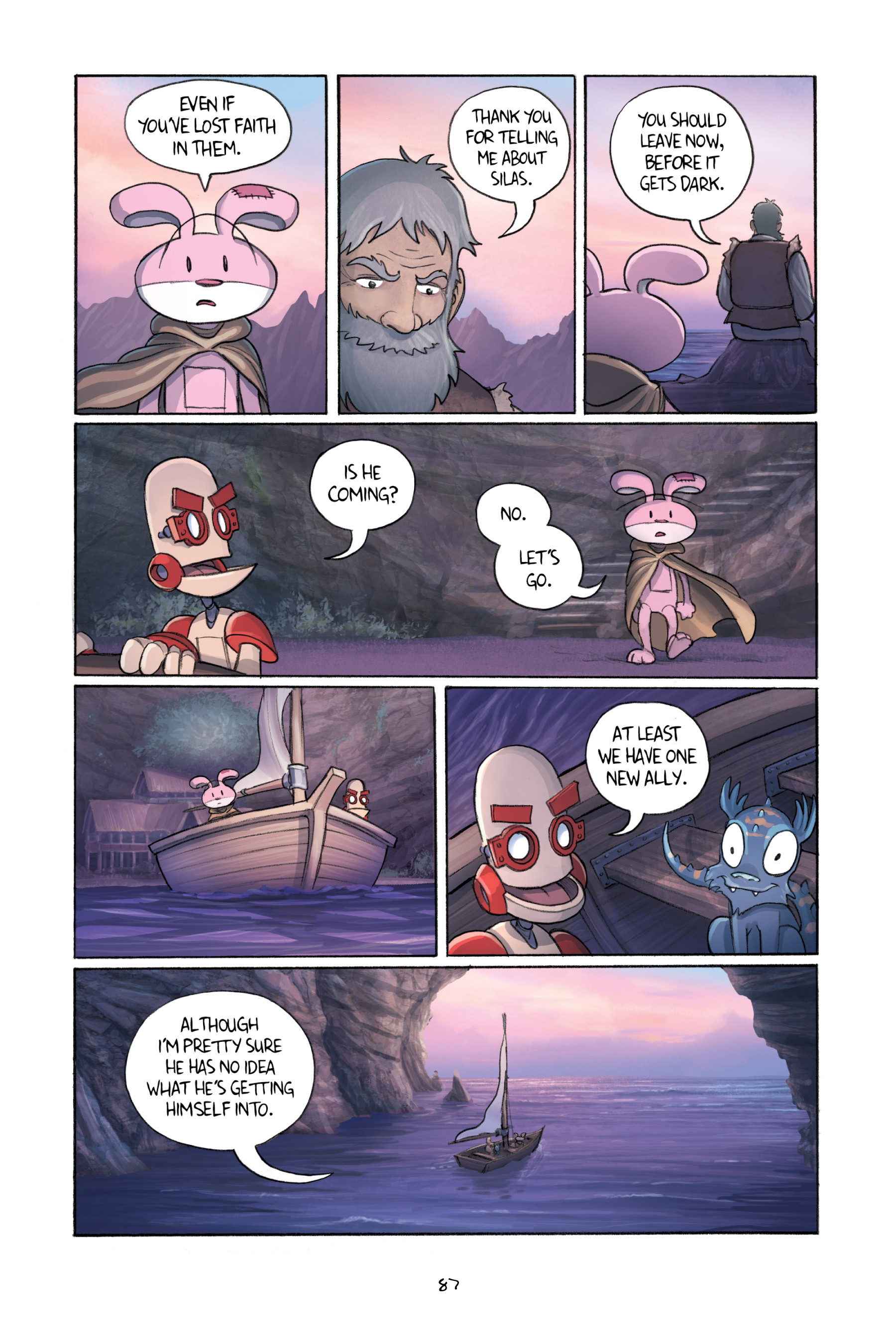 Read online Amulet comic -  Issue # TPB 4 (Part 1) - 87