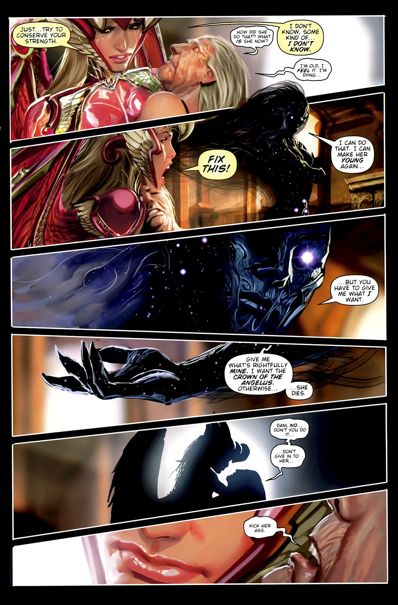 Read online Angelus comic -  Issue #5 - 20