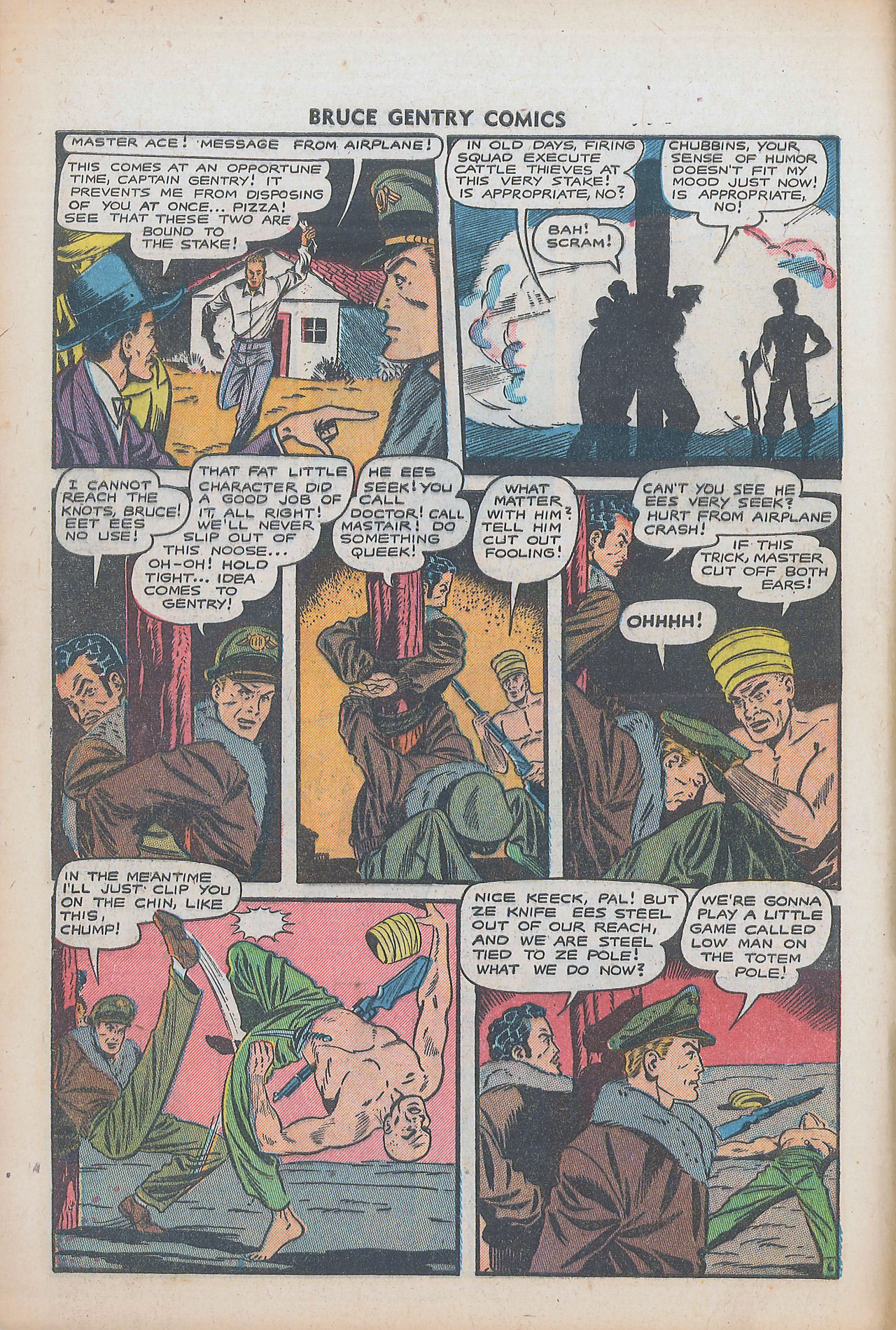 Read online Bruce Gentry comic -  Issue #5 - 8