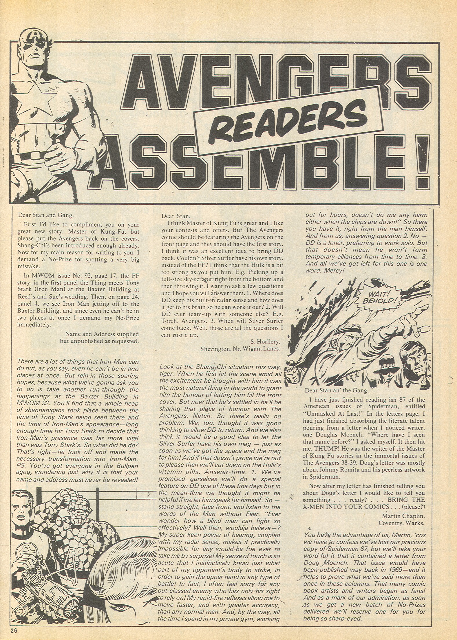 Read online The Avengers (1973) comic -  Issue #55 - 26