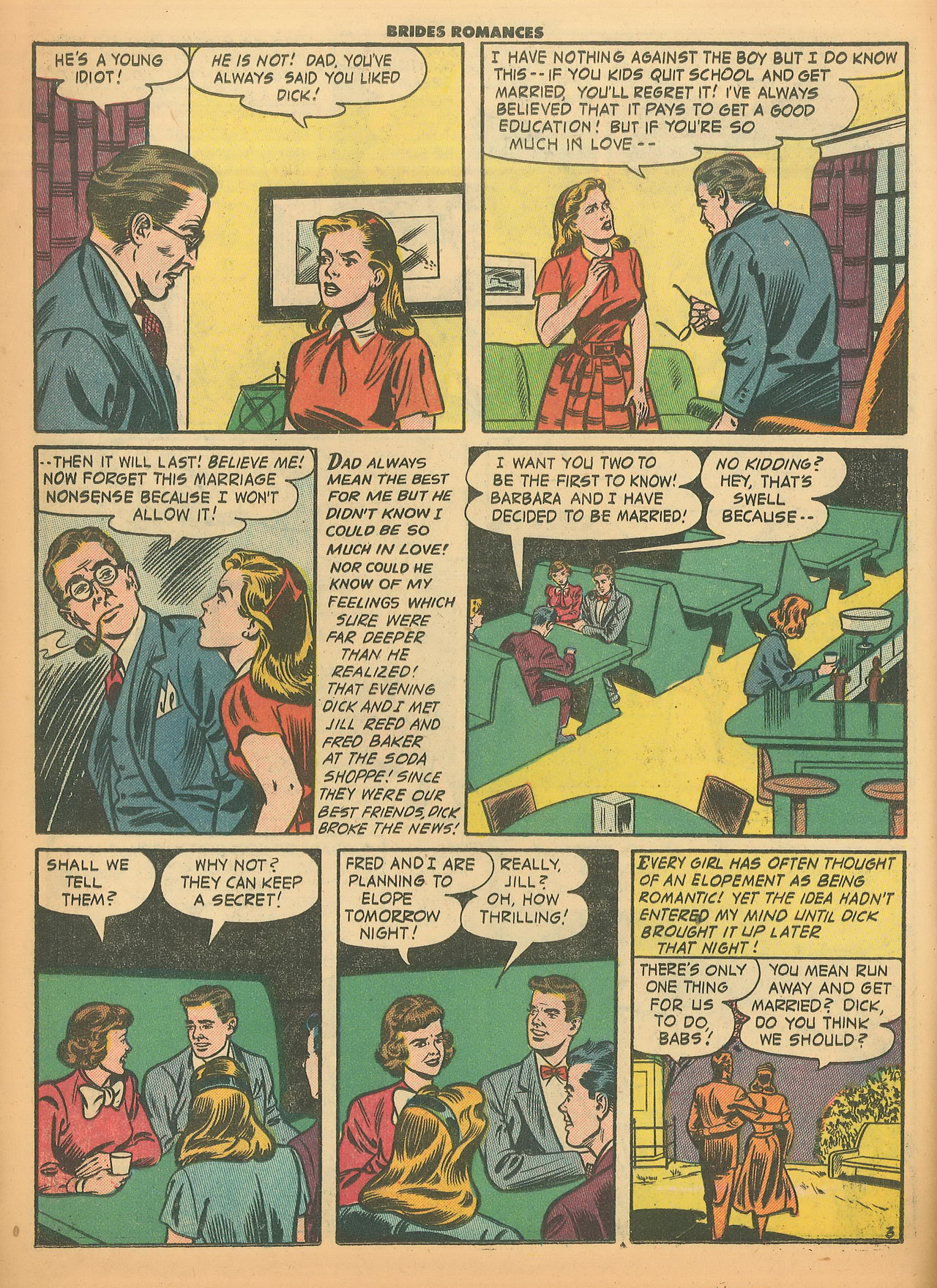 Read online Brides Romances comic -  Issue #18 - 16