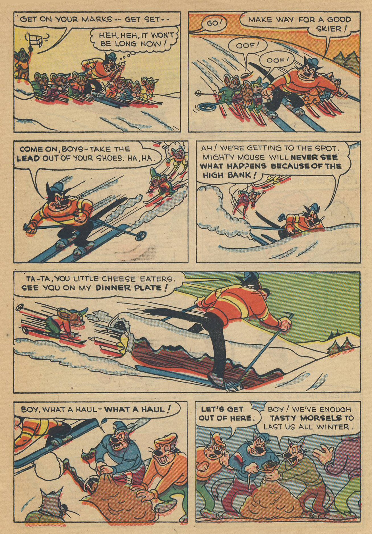 Read online Paul Terry's Mighty Mouse Comics comic -  Issue #54 - 22