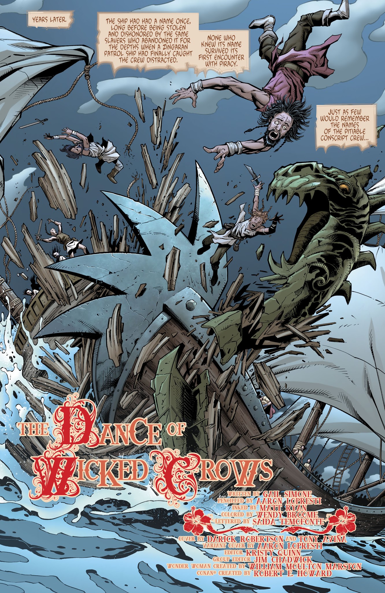 Read online Wonder Woman/Conan comic -  Issue #3 - 7
