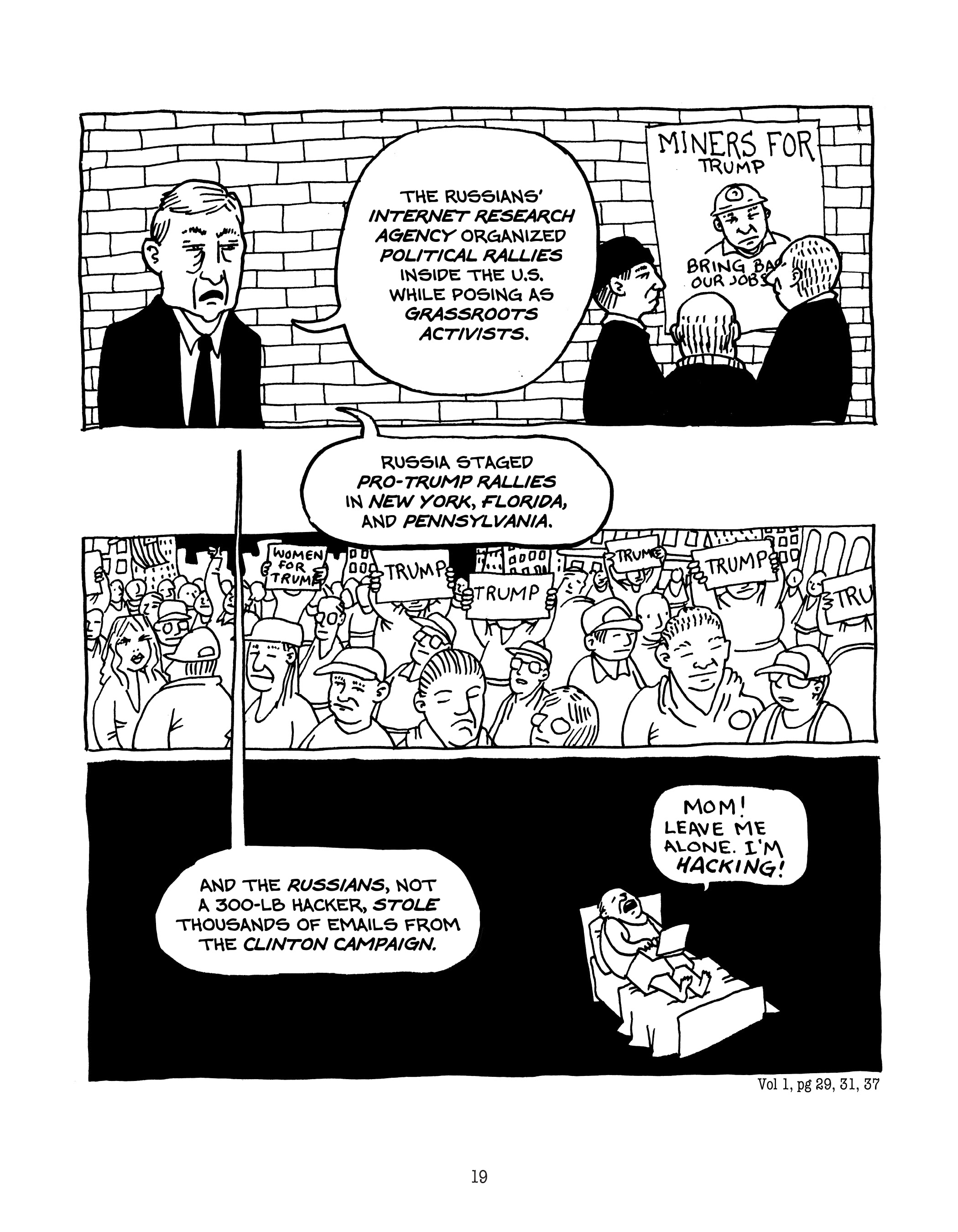Read online The Mueller Report Graphic Novel comic -  Issue # TPB (Part 1) - 19