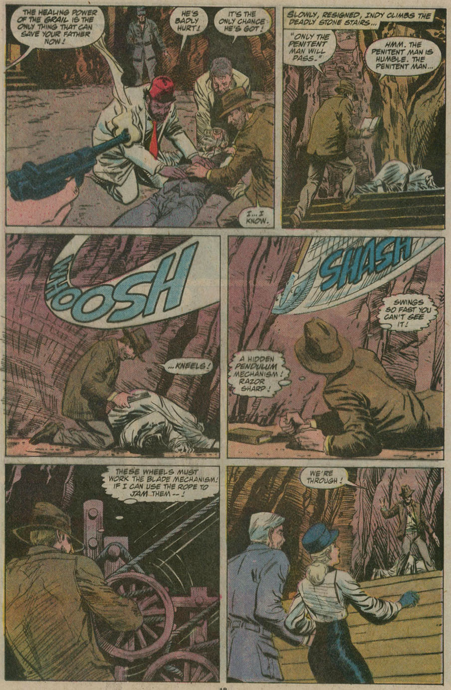 Read online Indiana Jones and the Last Crusade comic -  Issue #4 - 15
