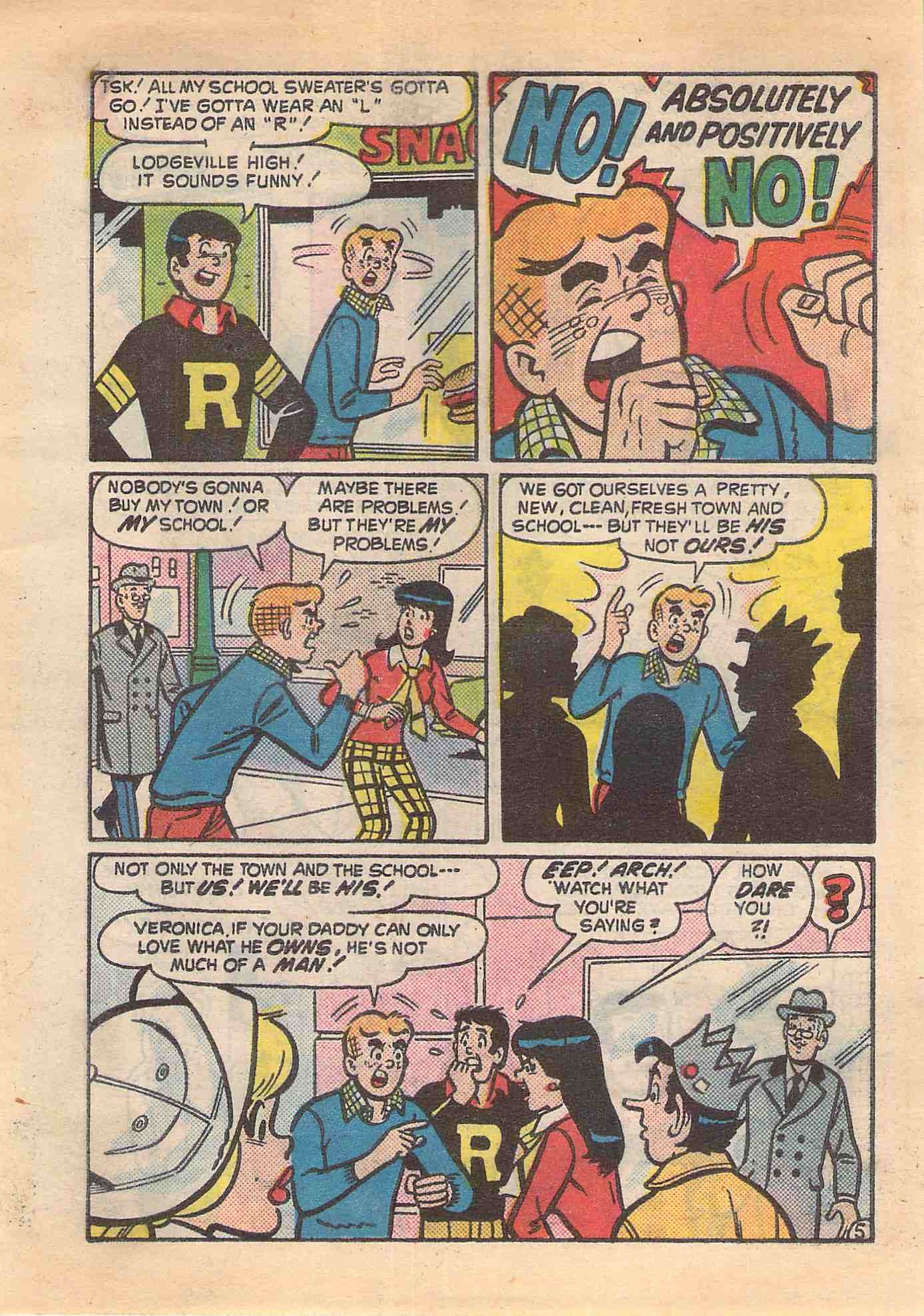 Read online Archie's Double Digest Magazine comic -  Issue #32 - 194
