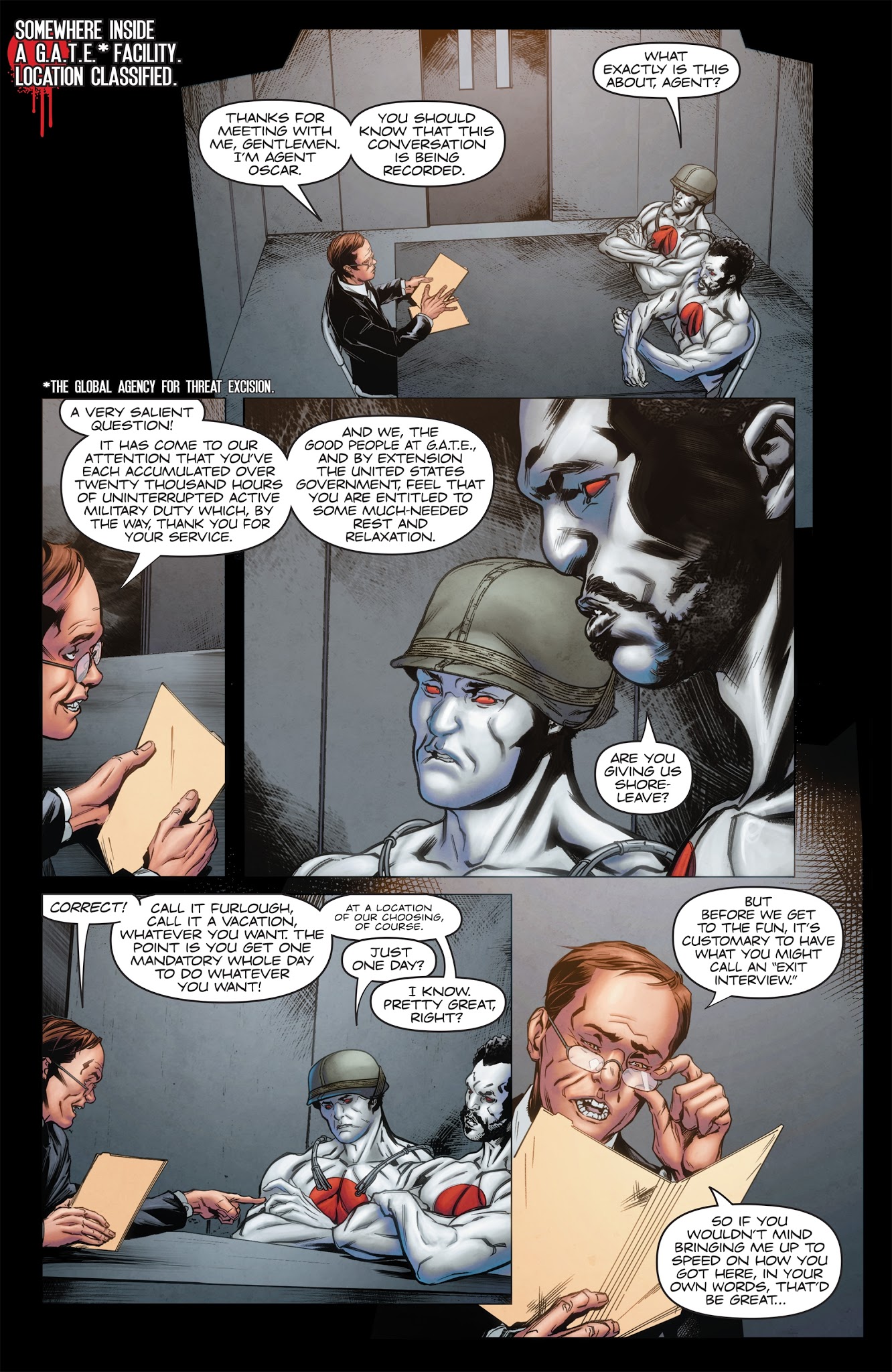 Read online Bloodshot's Day Off! comic -  Issue # Full - 2